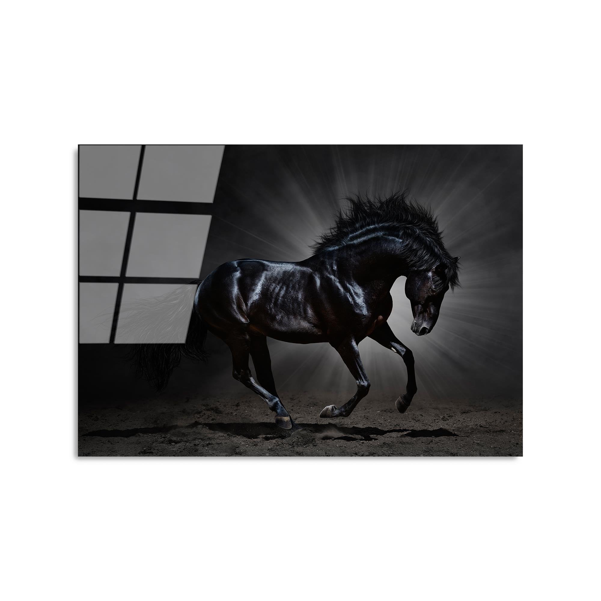 UV-272 Baskılı Cam Dikdörtgen Duvar Tablosu | ByLamp