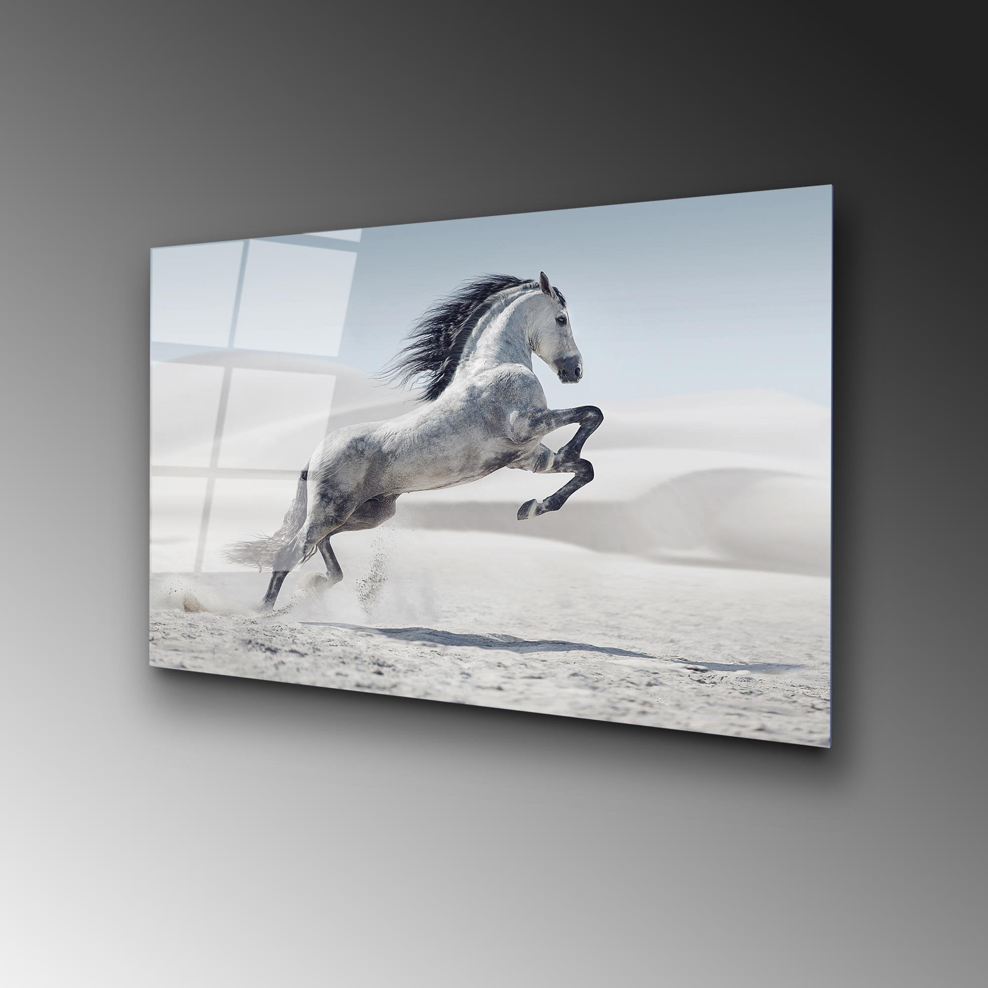 UV-273 Baskılı Cam Dikdörtgen Duvar Tablosu | ByLamp