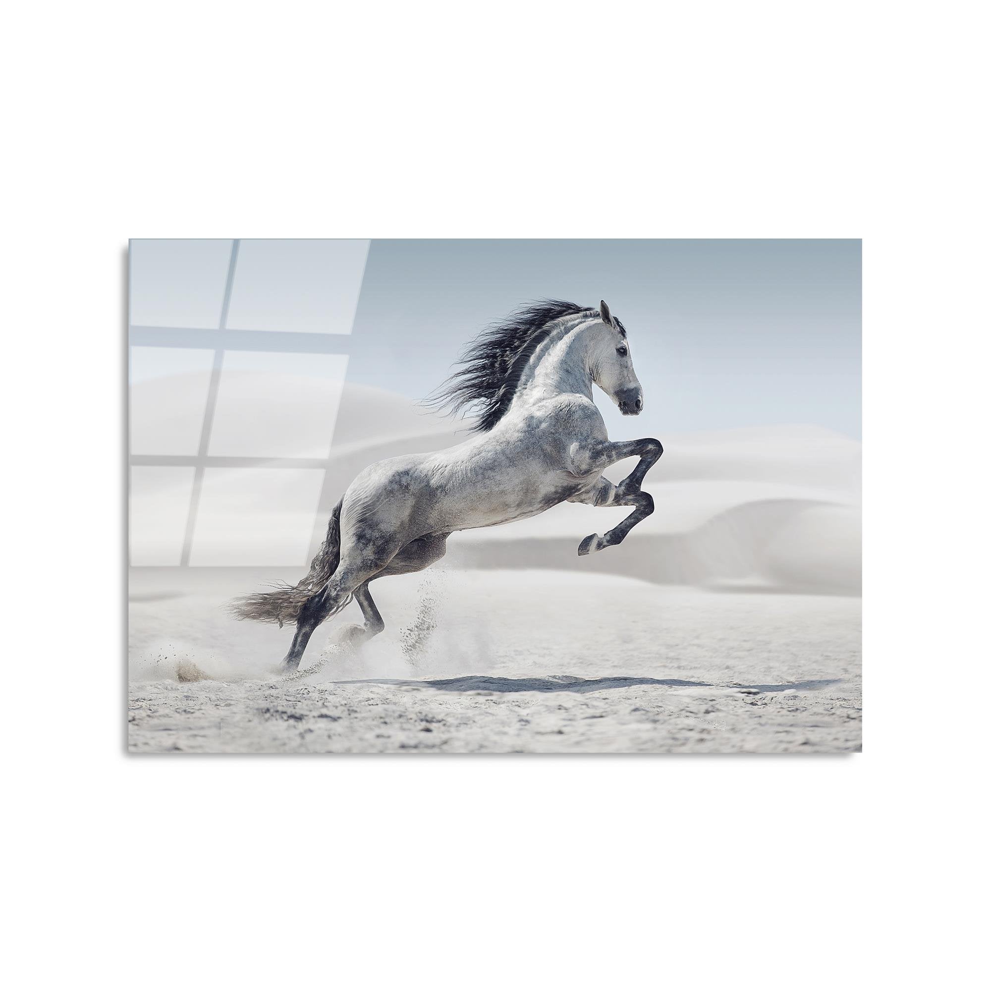 UV-273 Baskılı Cam Dikdörtgen Duvar Tablosu | ByLamp