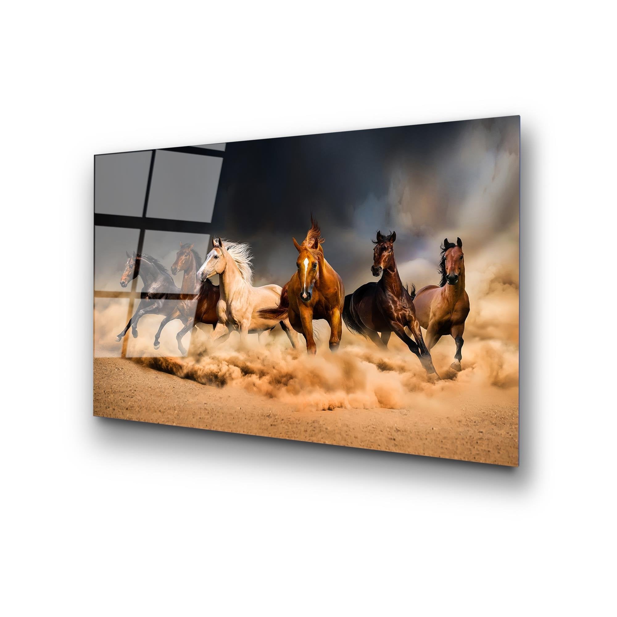 UV-274 Baskılı Cam Dikdörtgen Duvar Tablosu | ByLamp