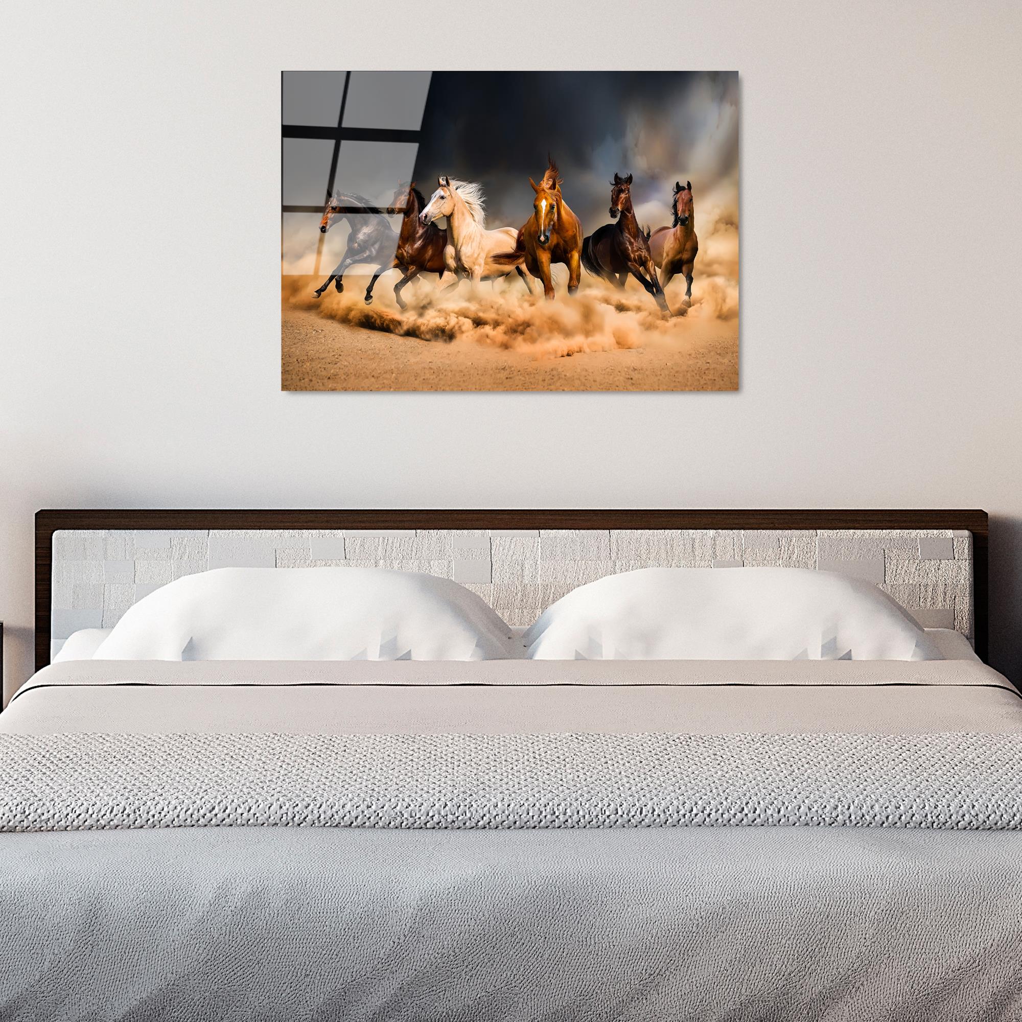 UV-274 Baskılı Cam Dikdörtgen Duvar Tablosu | ByLamp