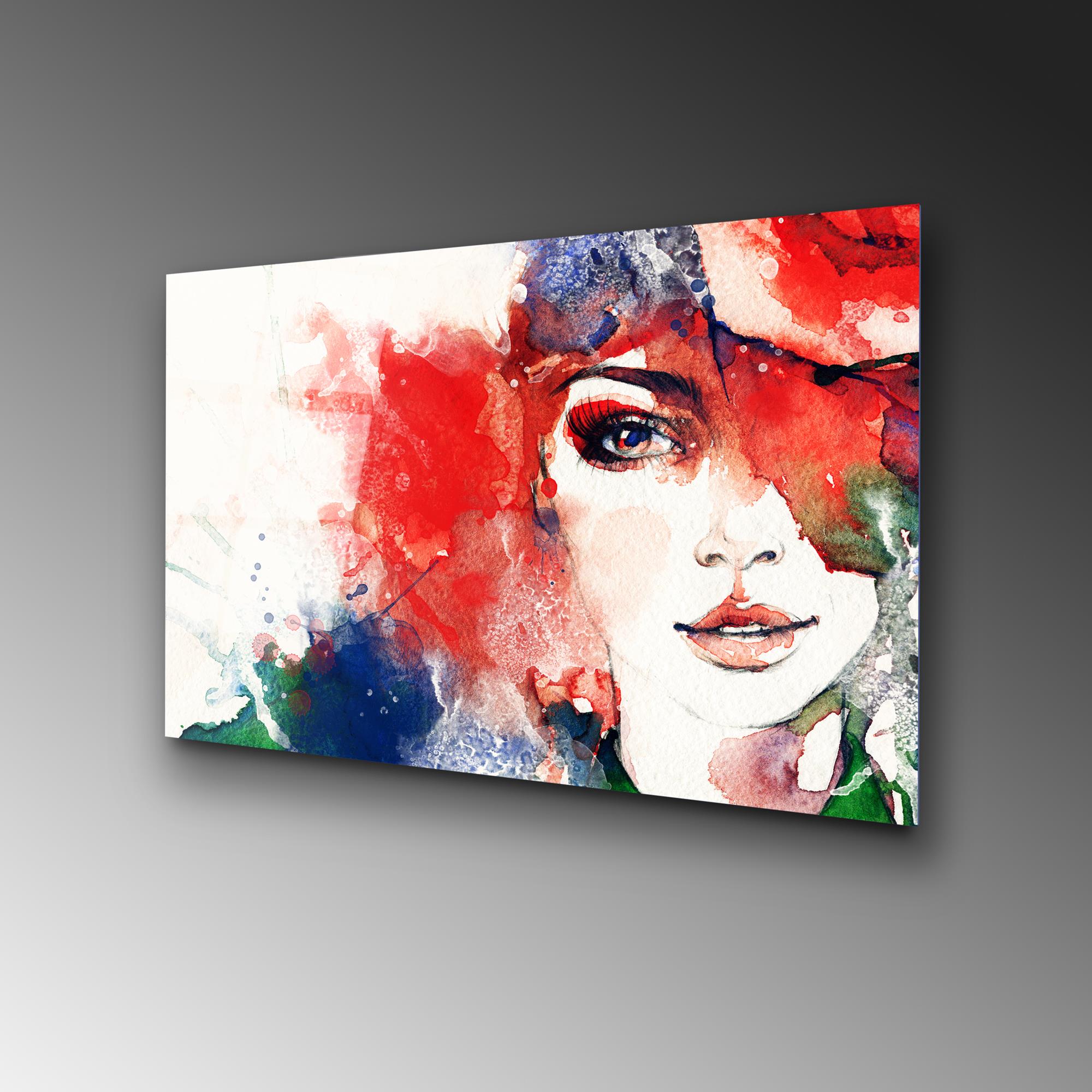 UV-275 Baskılı Cam Dikdörtgen Duvar Tablosu | ByLamp