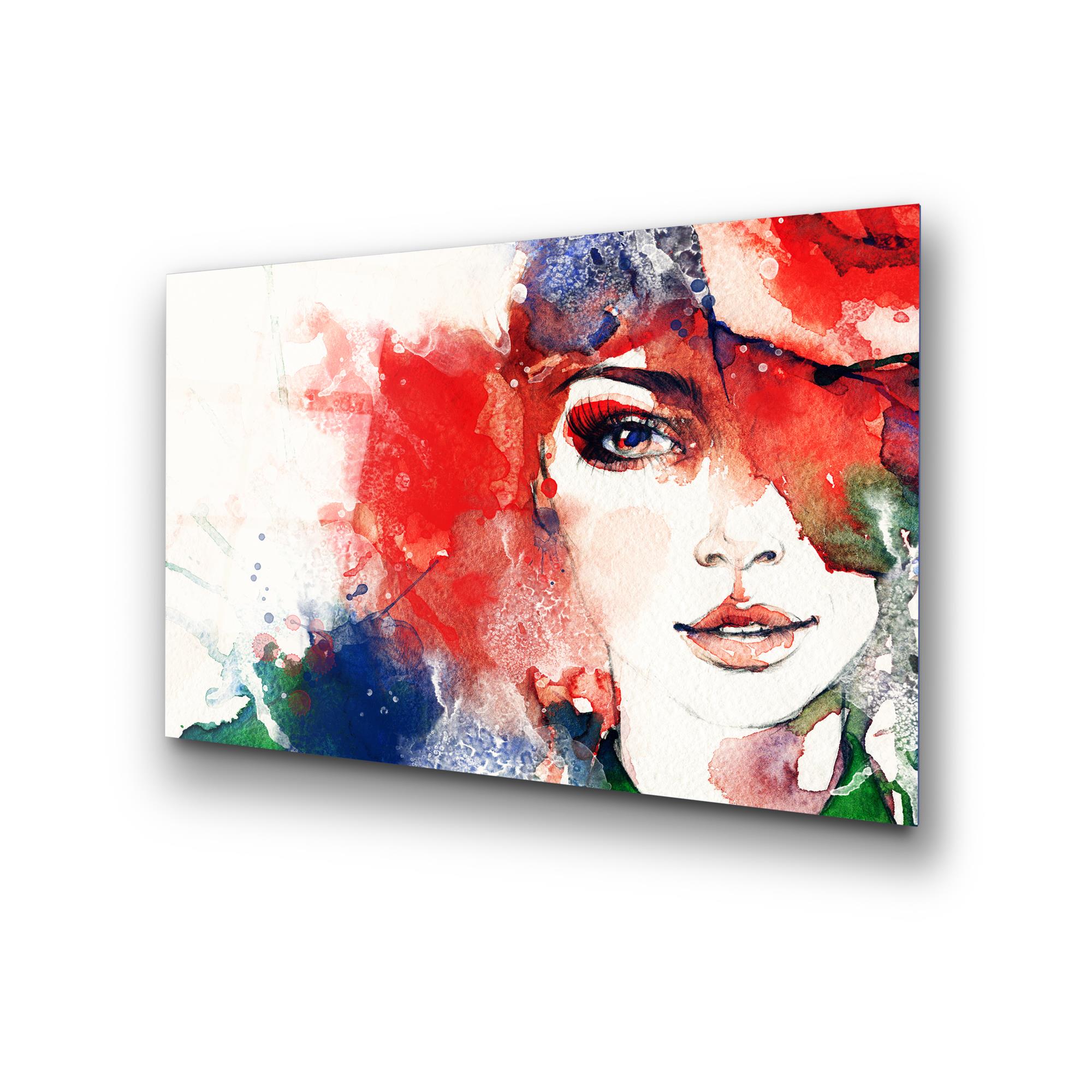 UV-275 Baskılı Cam Dikdörtgen Duvar Tablosu | ByLamp