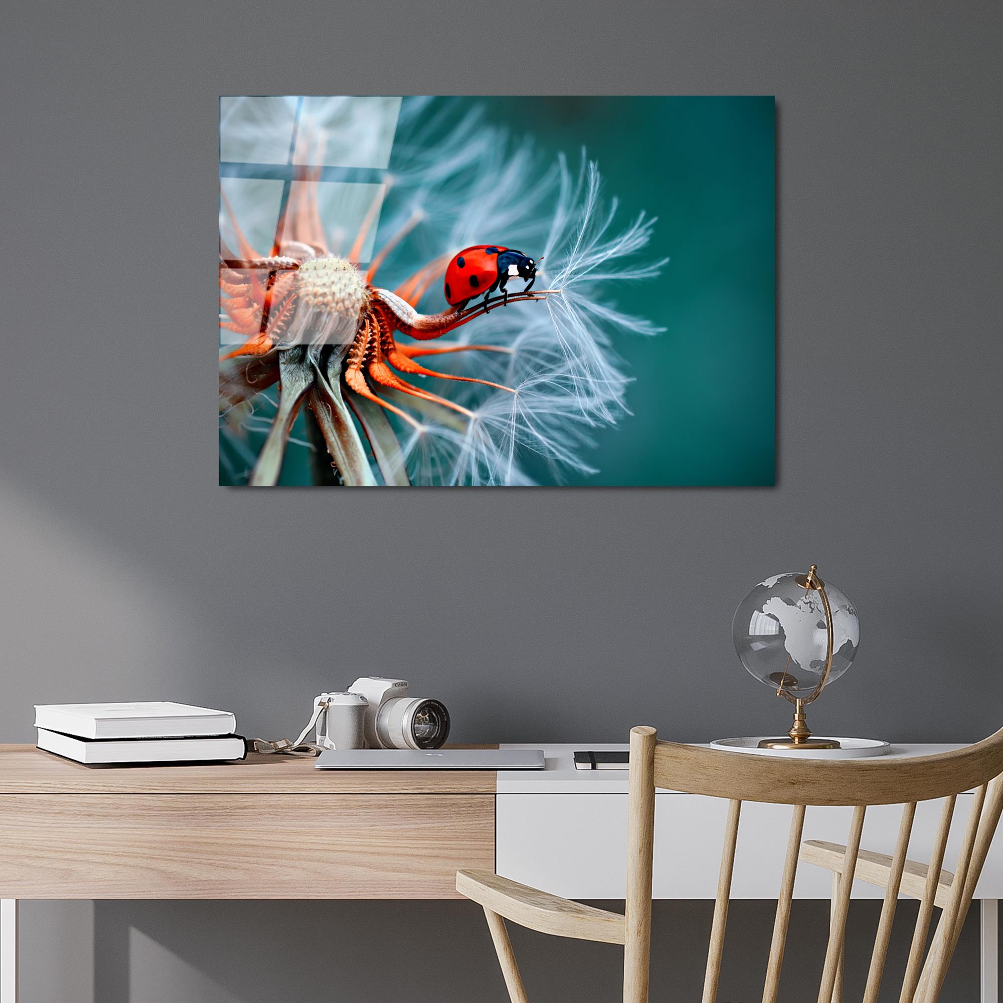 UV-277 Baskılı Cam Dikdörtgen Duvar Tablosu | ByLamp