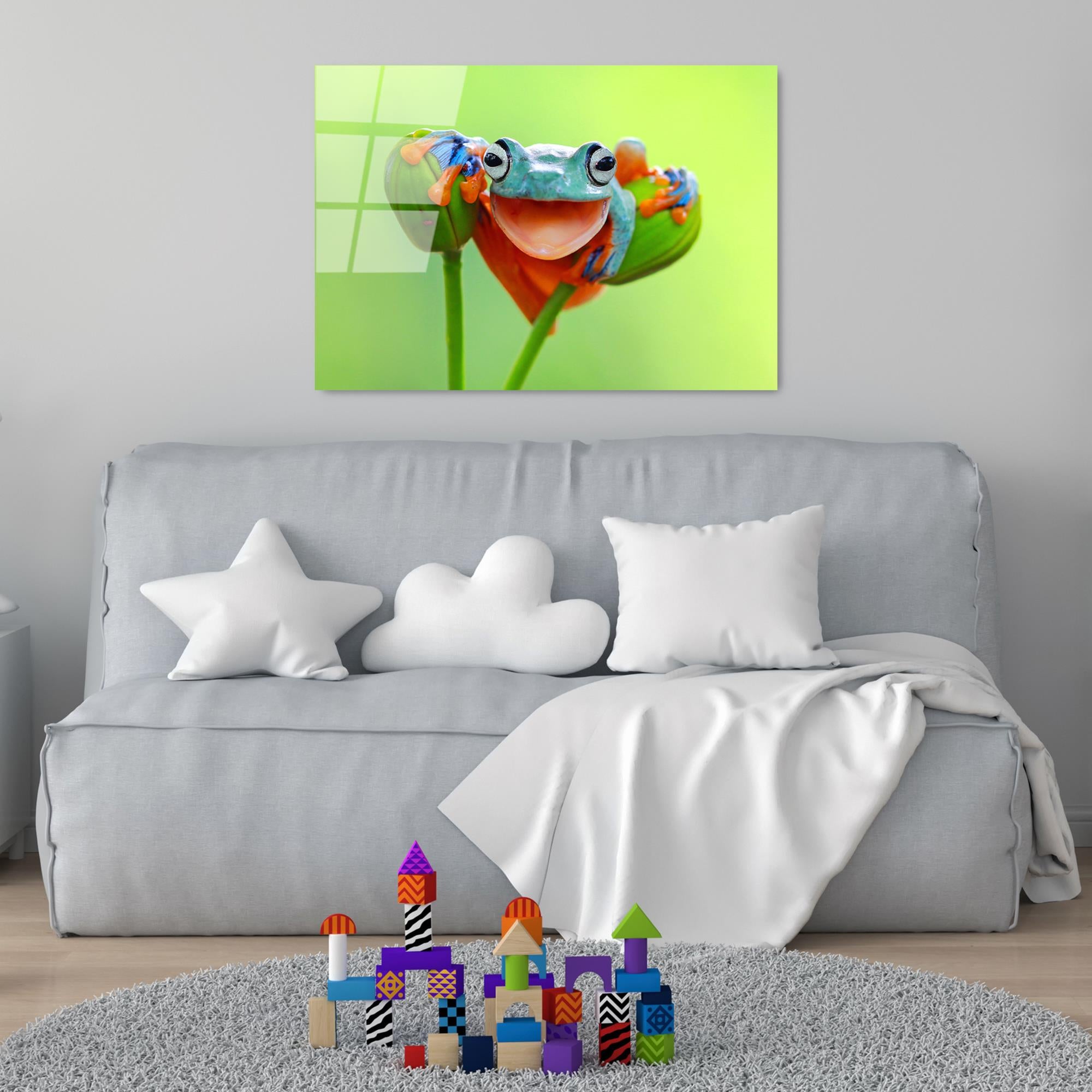 UV-278 Baskılı Cam Dikdörtgen Duvar Tablosu | ByLamp