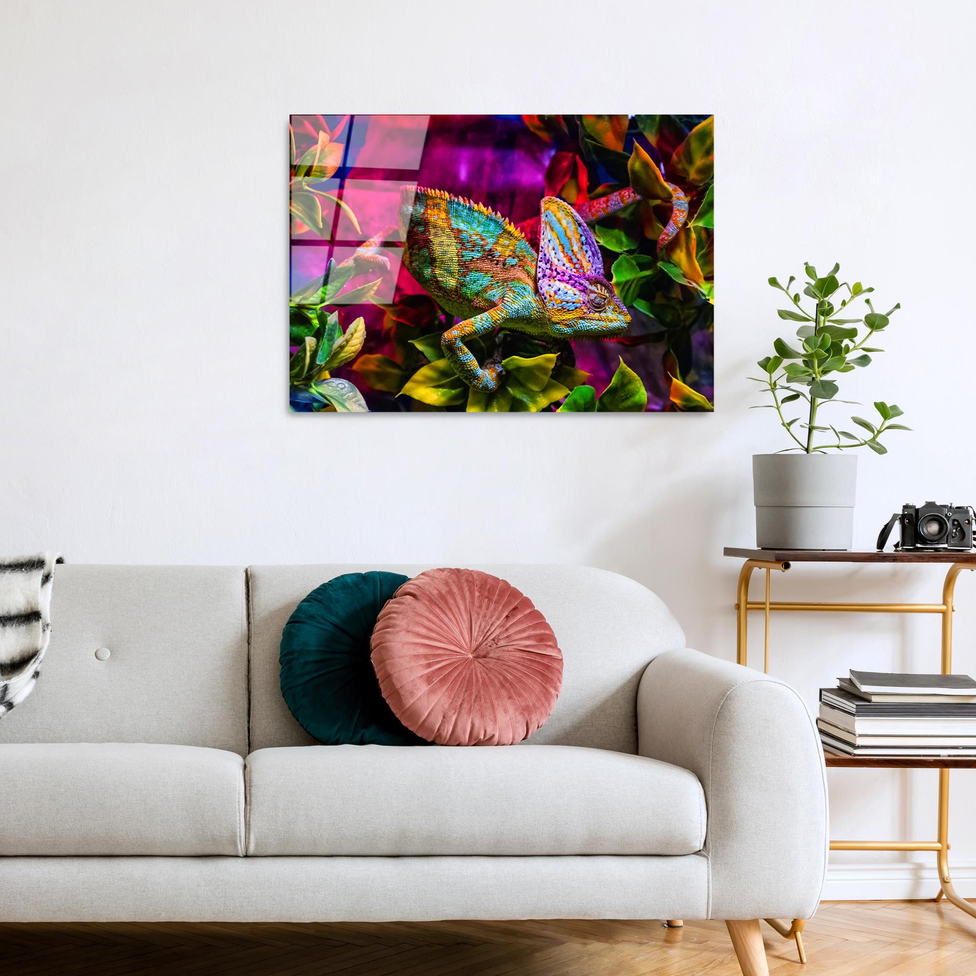 UV-281 Baskılı Cam Dikdörtgen Duvar Tablosu | ByLamp