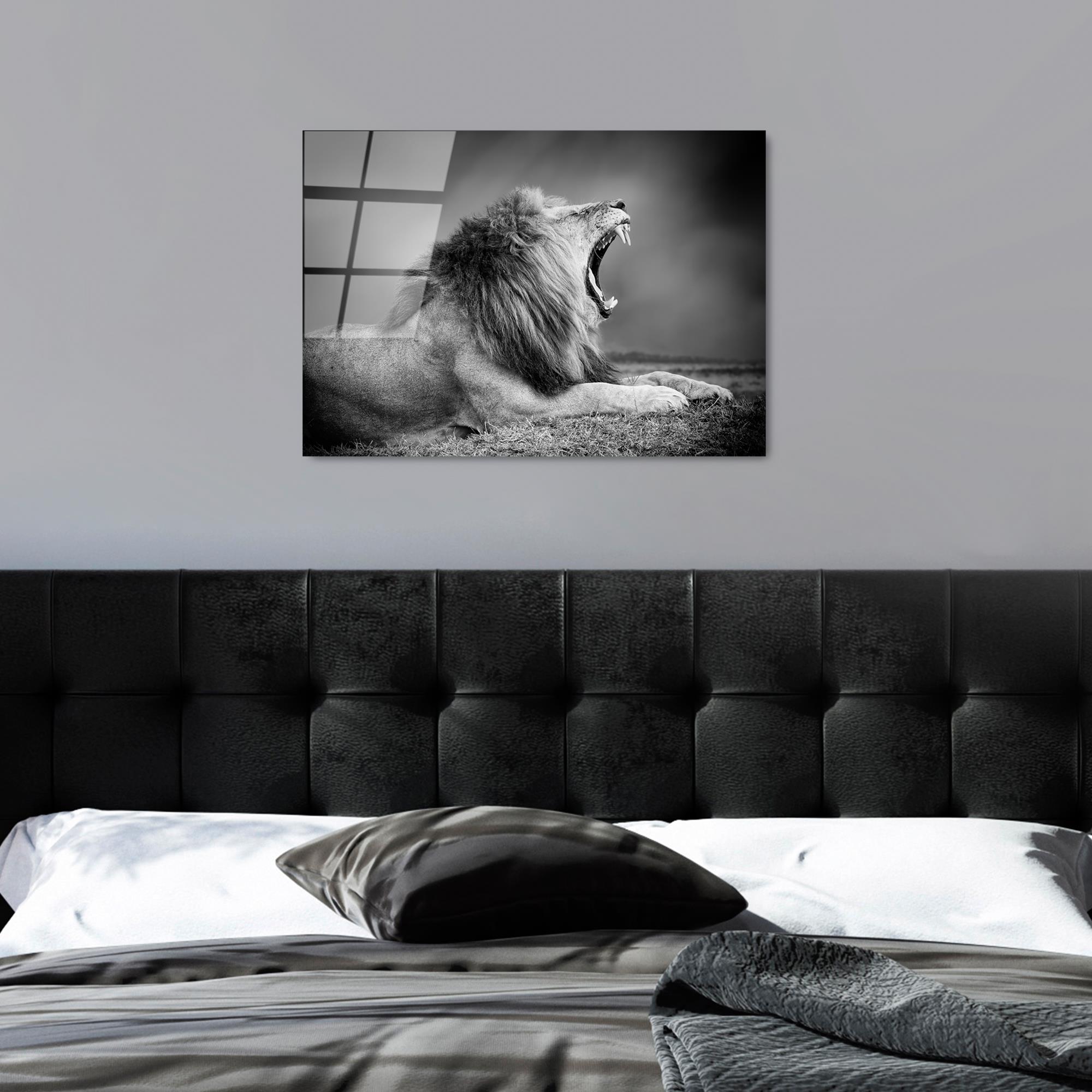 UV-282 Baskılı Cam Dikdörtgen Duvar Tablosu | ByLamp