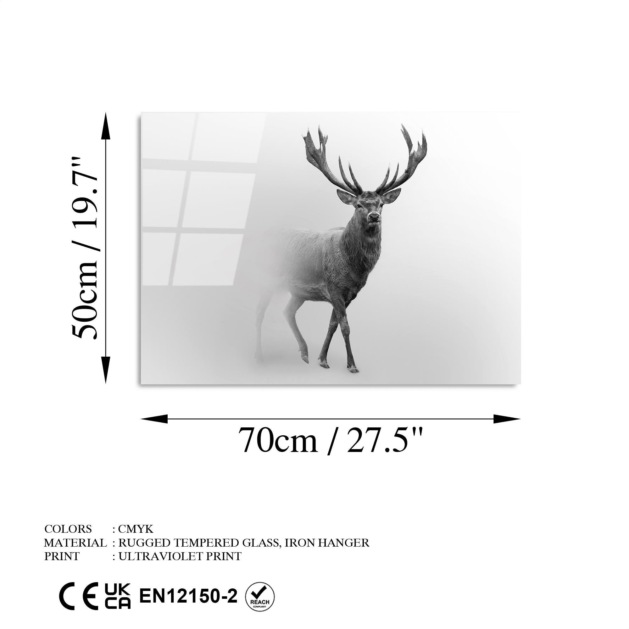 UV-284 Baskılı Cam Dikdörtgen Duvar Tablosu | ByLamp