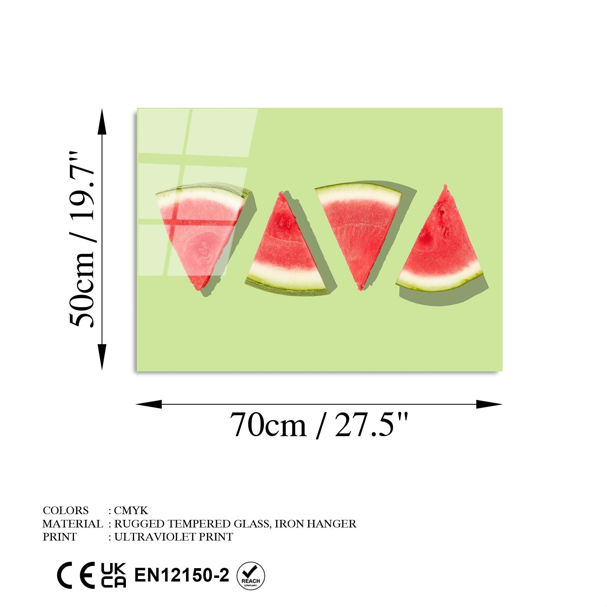 UV-286 Baskılı Cam Dikdörtgen Duvar Tablosu | ByLamp