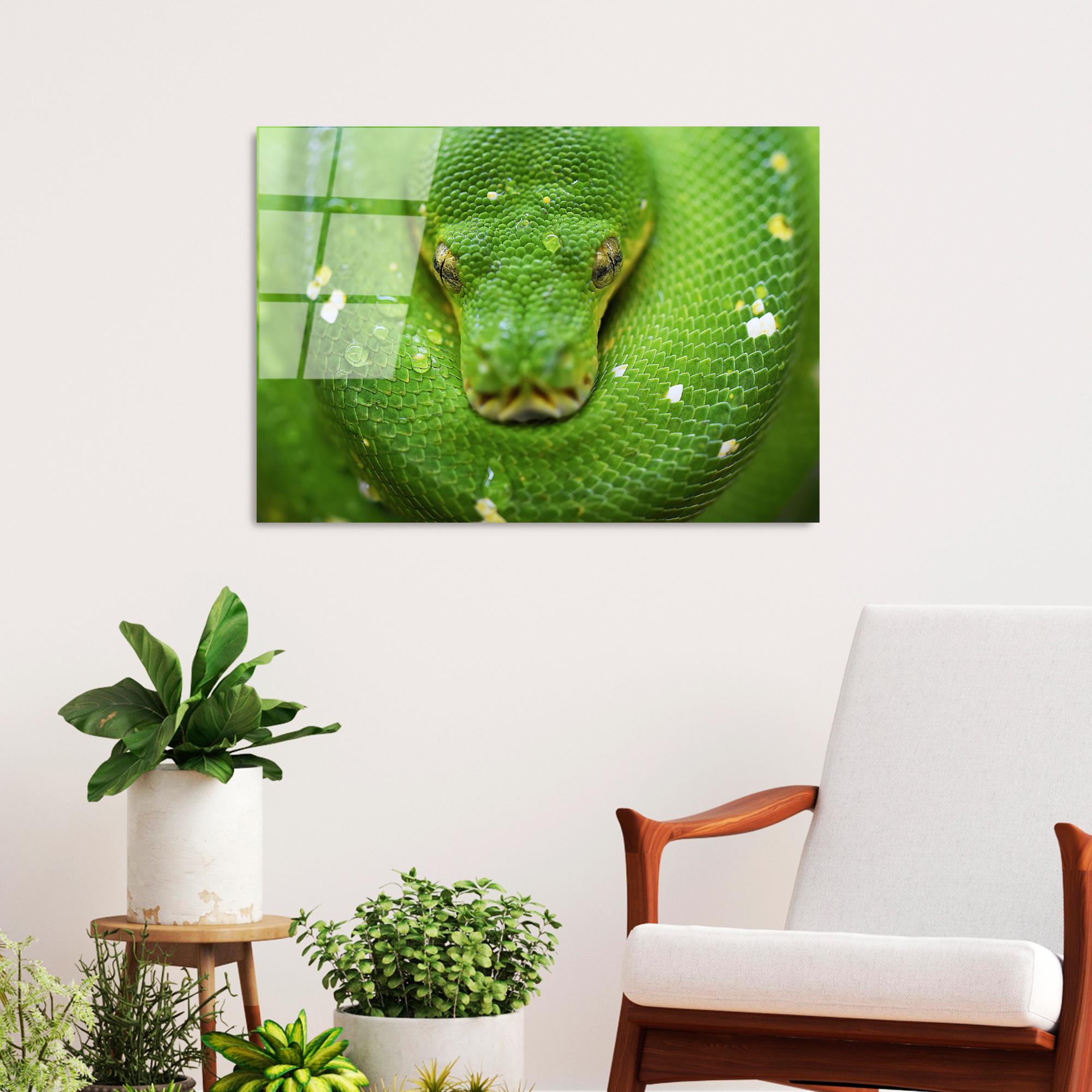 UV-287 Baskılı Cam Dikdörtgen Duvar Tablosu | ByLamp