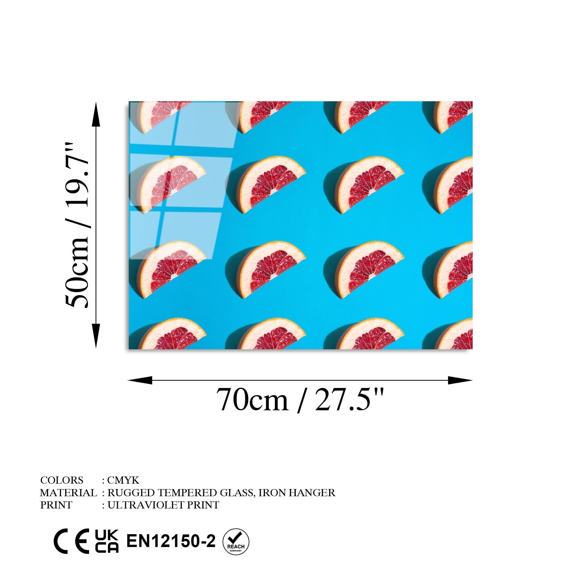 UV-289 Baskılı Cam Dikdörtgen Duvar Tablosu | ByLamp