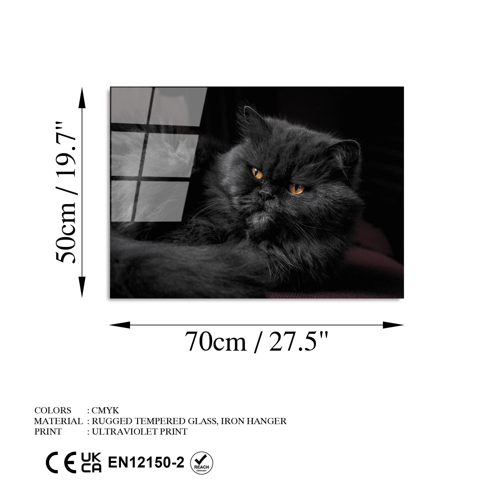 UV-291 Baskılı Cam Dikdörtgen Duvar Tablosu | ByLamp