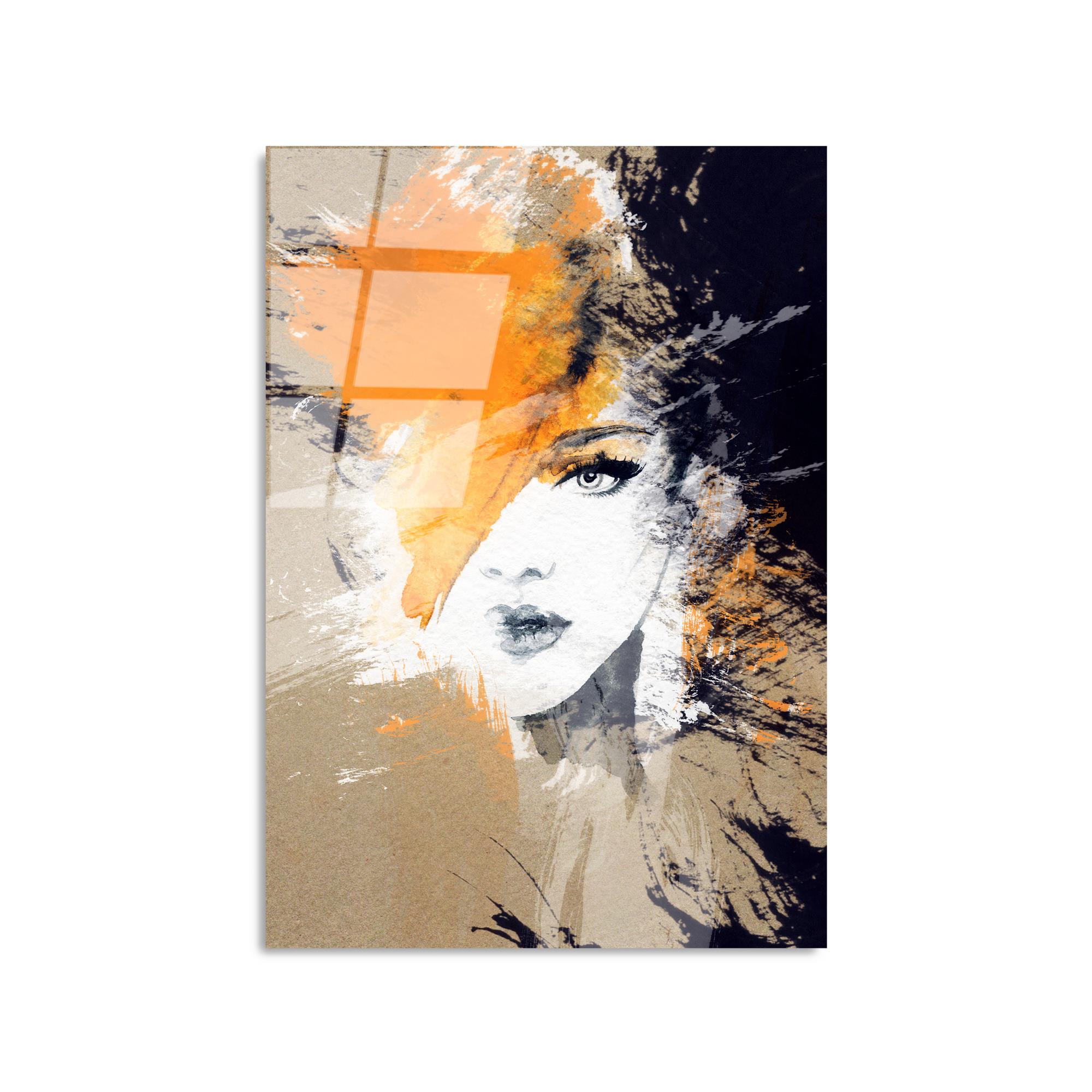 UV-293 Baskılı Cam Dikdörtgen Duvar Tablosu | ByLamp