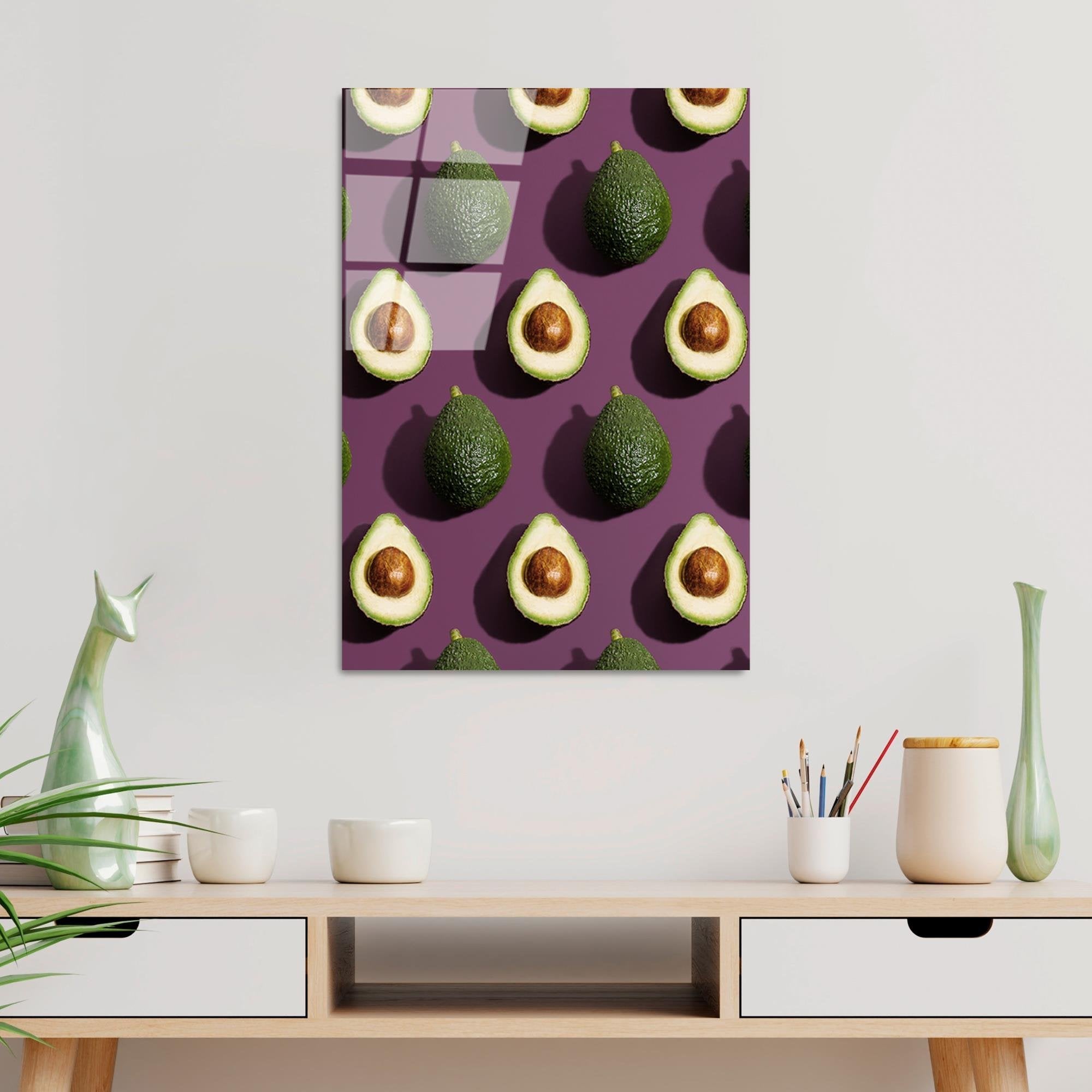 UV-298 Baskılı Cam Dikdörtgen Duvar Tablosu | ByLamp