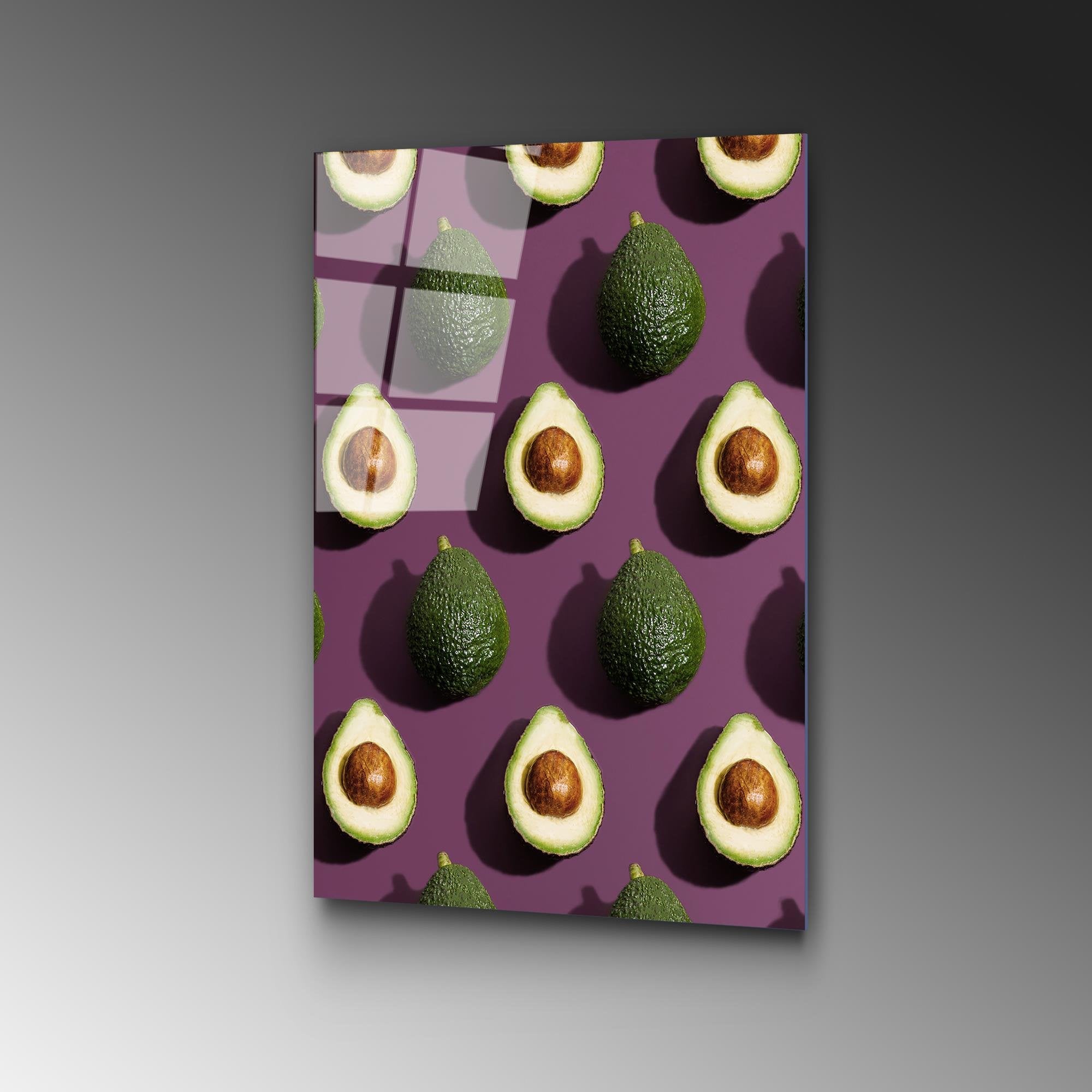 UV-298 Baskılı Cam Dikdörtgen Duvar Tablosu | ByLamp