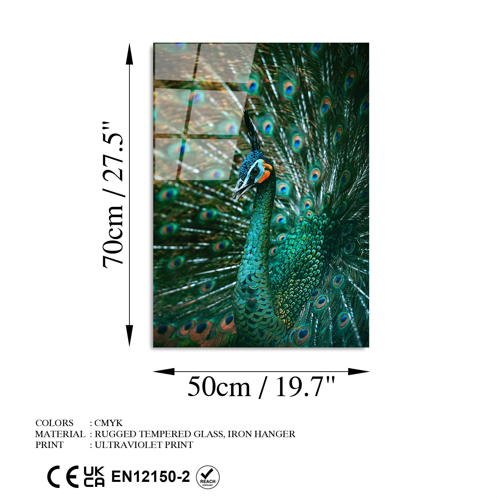 UV-299 Baskılı Cam Dikdörtgen Duvar Tablosu | ByLamp