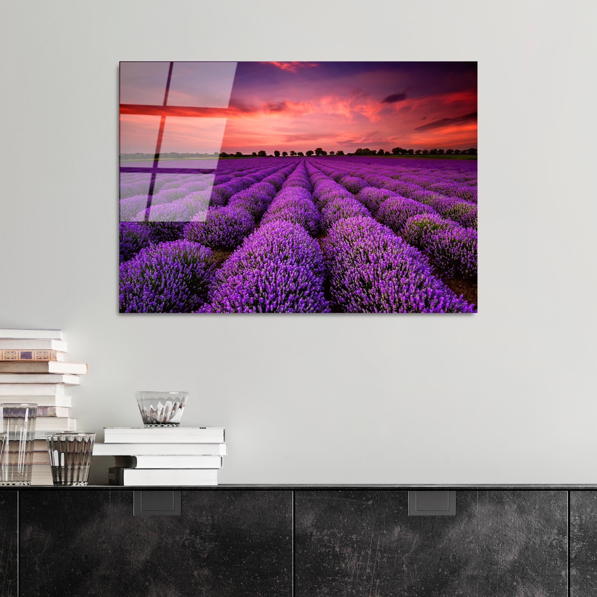 UV-301 Baskılı Cam Dikdörtgen Duvar Tablosu | ByLamp