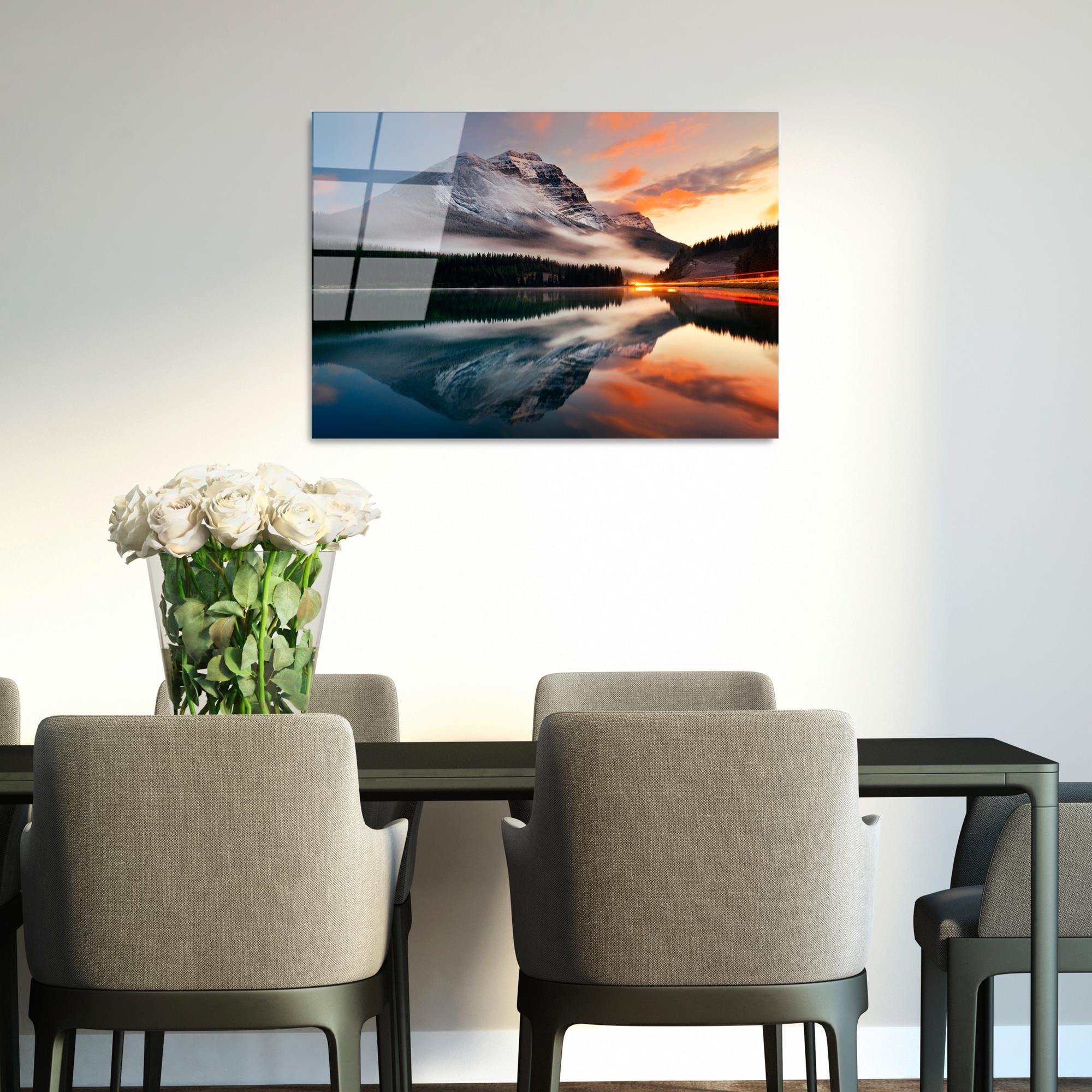 UV-304 Baskılı Cam Dikdörtgen Duvar Tablosu | ByLamp