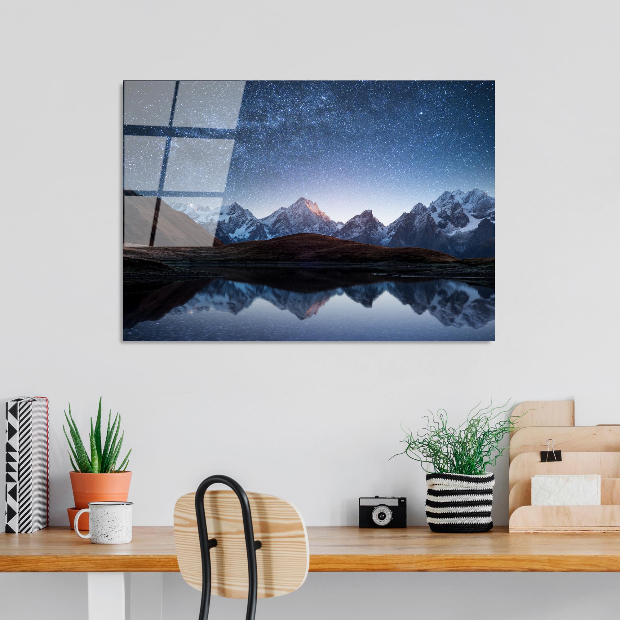 UV-305 Baskılı Cam Dikdörtgen Duvar Tablosu | ByLamp