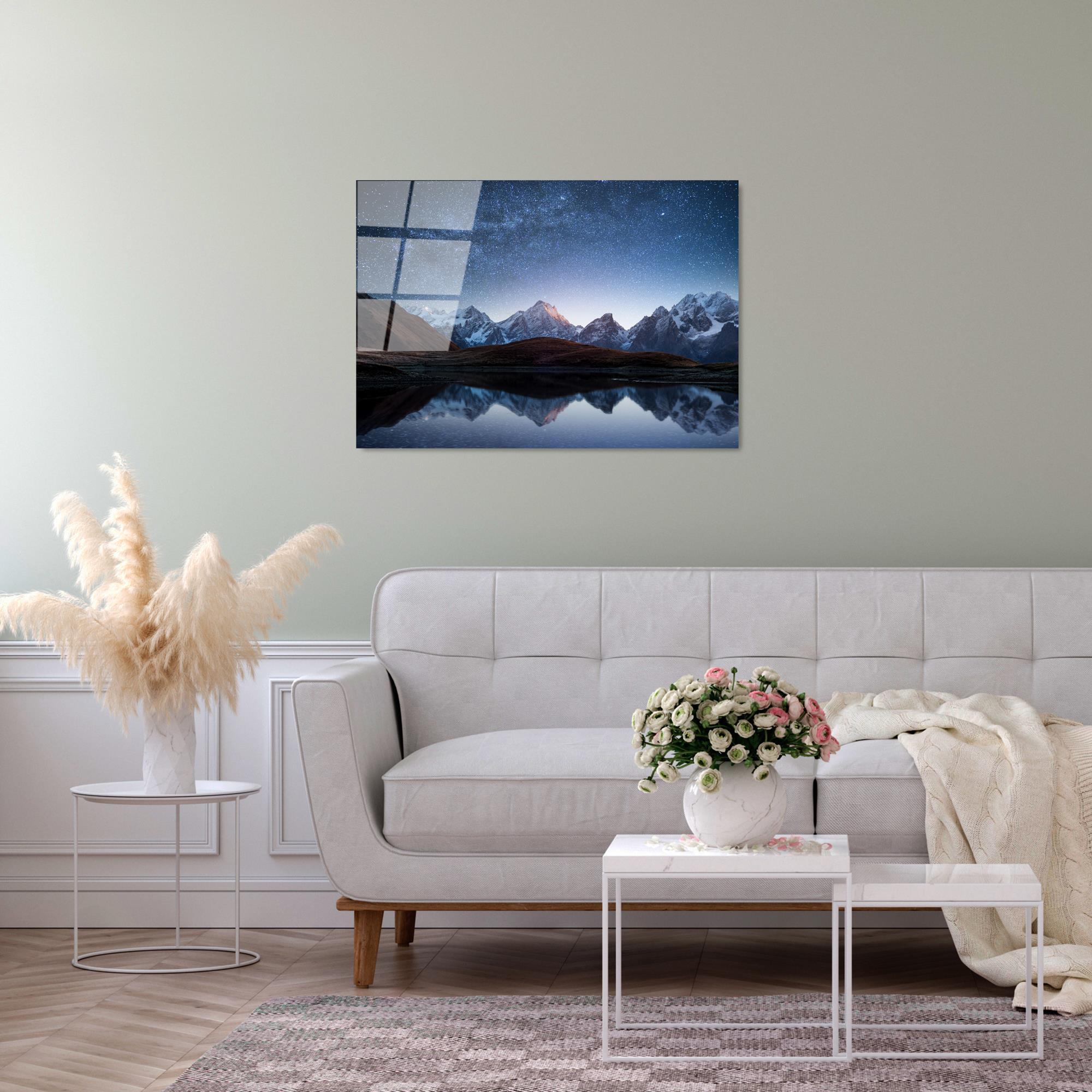 UV-305 Baskılı Cam Dikdörtgen Duvar Tablosu | ByLamp