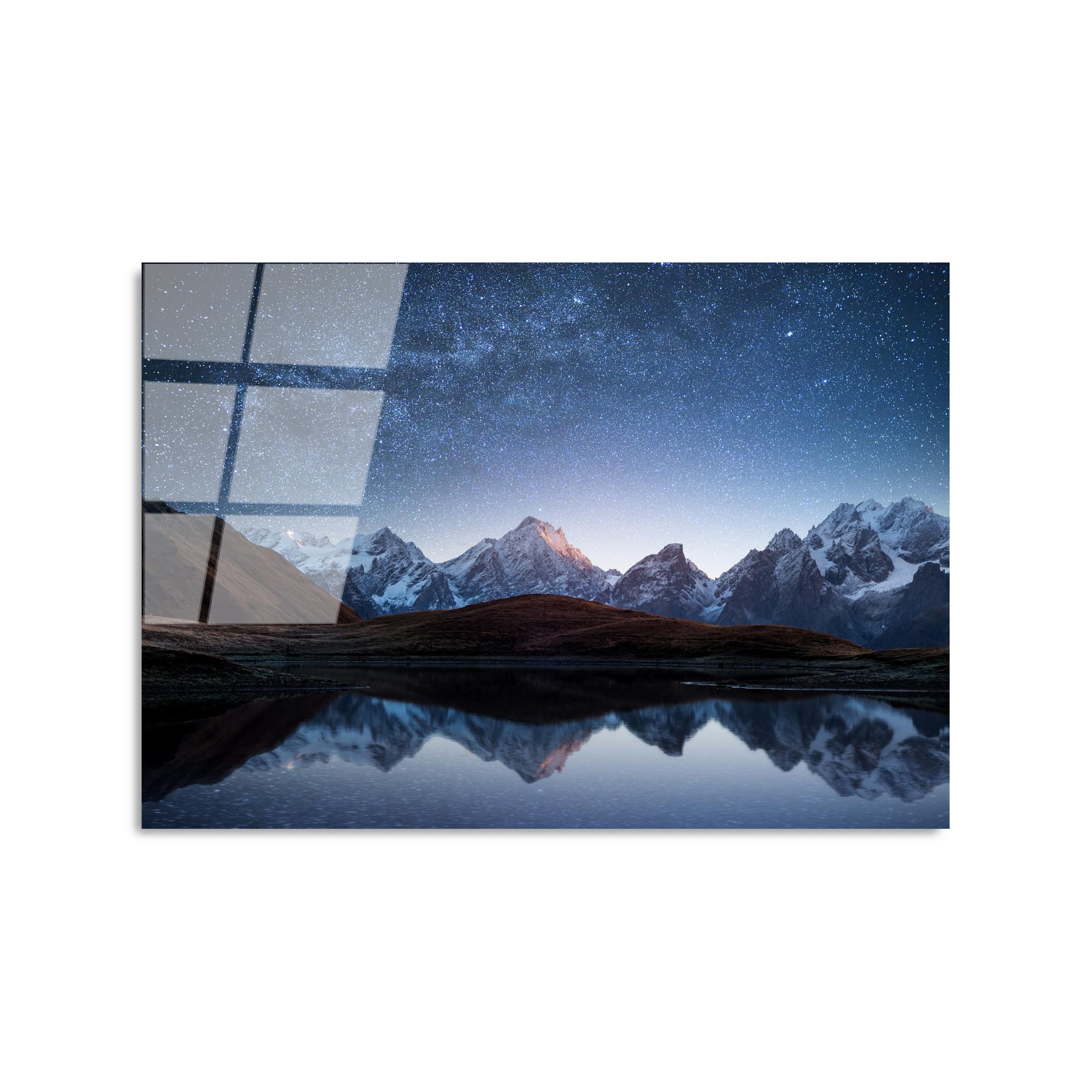 UV-305 Baskılı Cam Dikdörtgen Duvar Tablosu | ByLamp