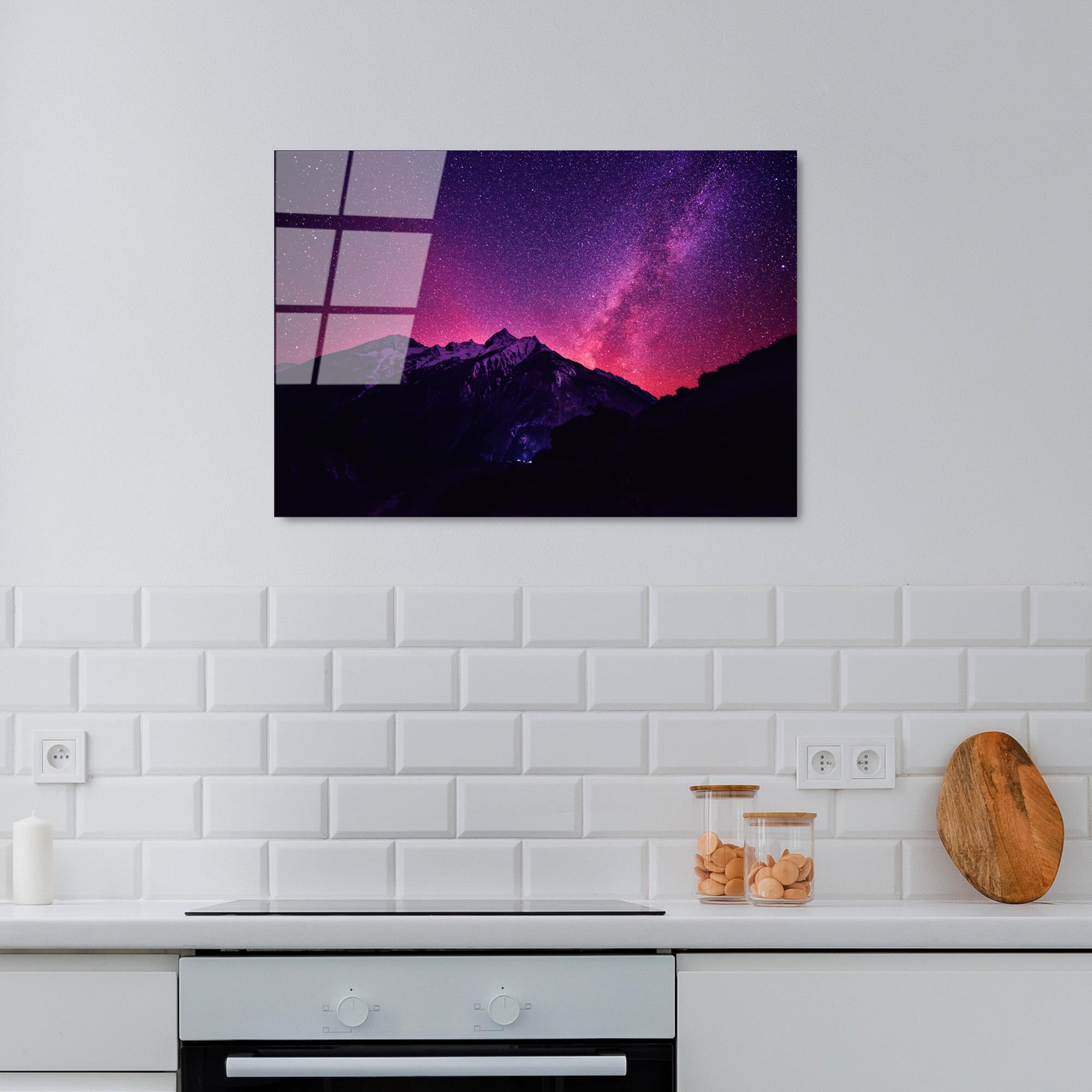 UV-306 Baskılı Cam Dikdörtgen Duvar Tablosu | ByLamp