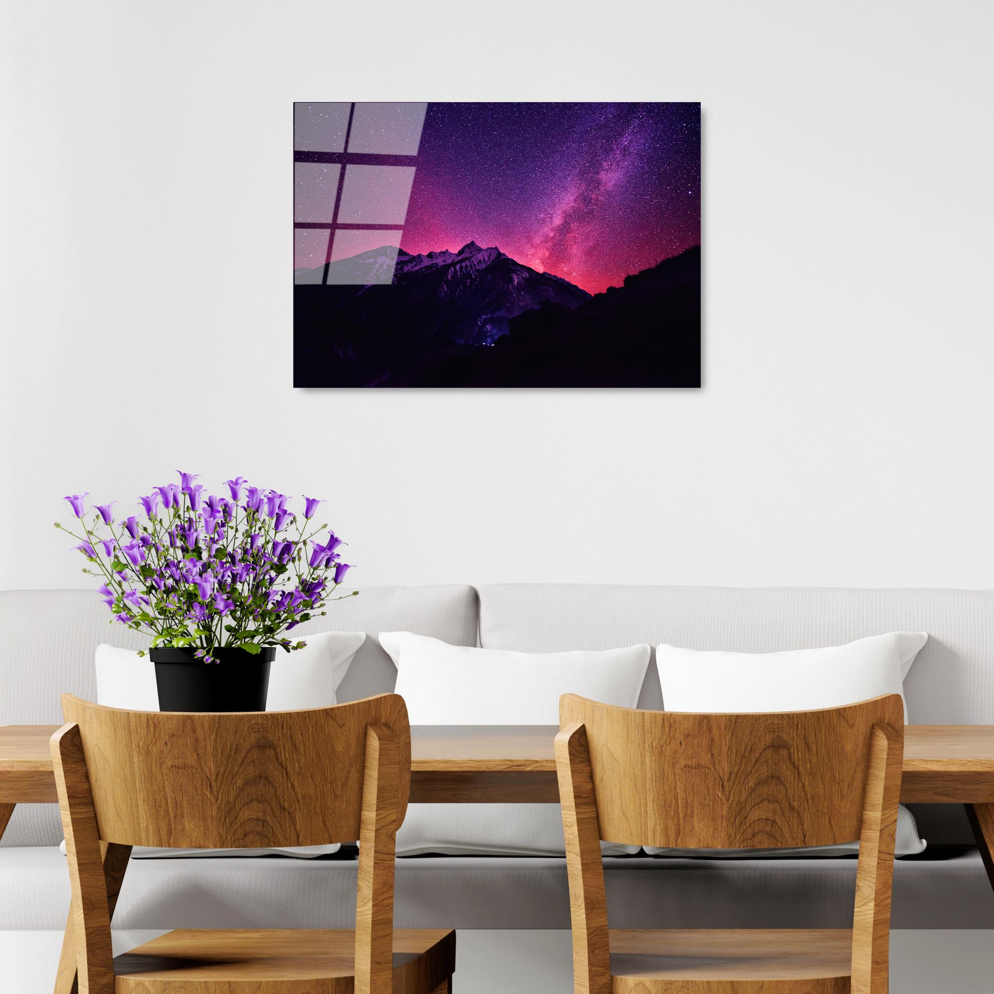 UV-306 Baskılı Cam Dikdörtgen Duvar Tablosu | ByLamp