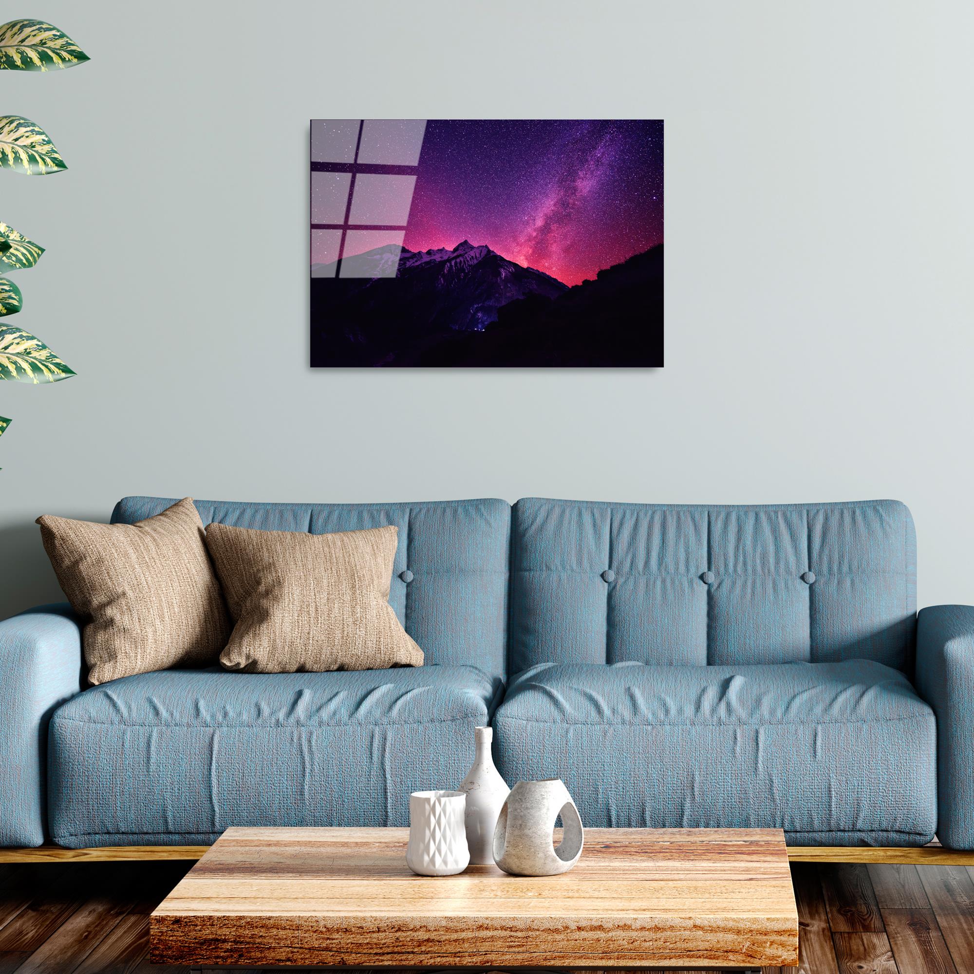 UV-306 Baskılı Cam Dikdörtgen Duvar Tablosu | ByLamp