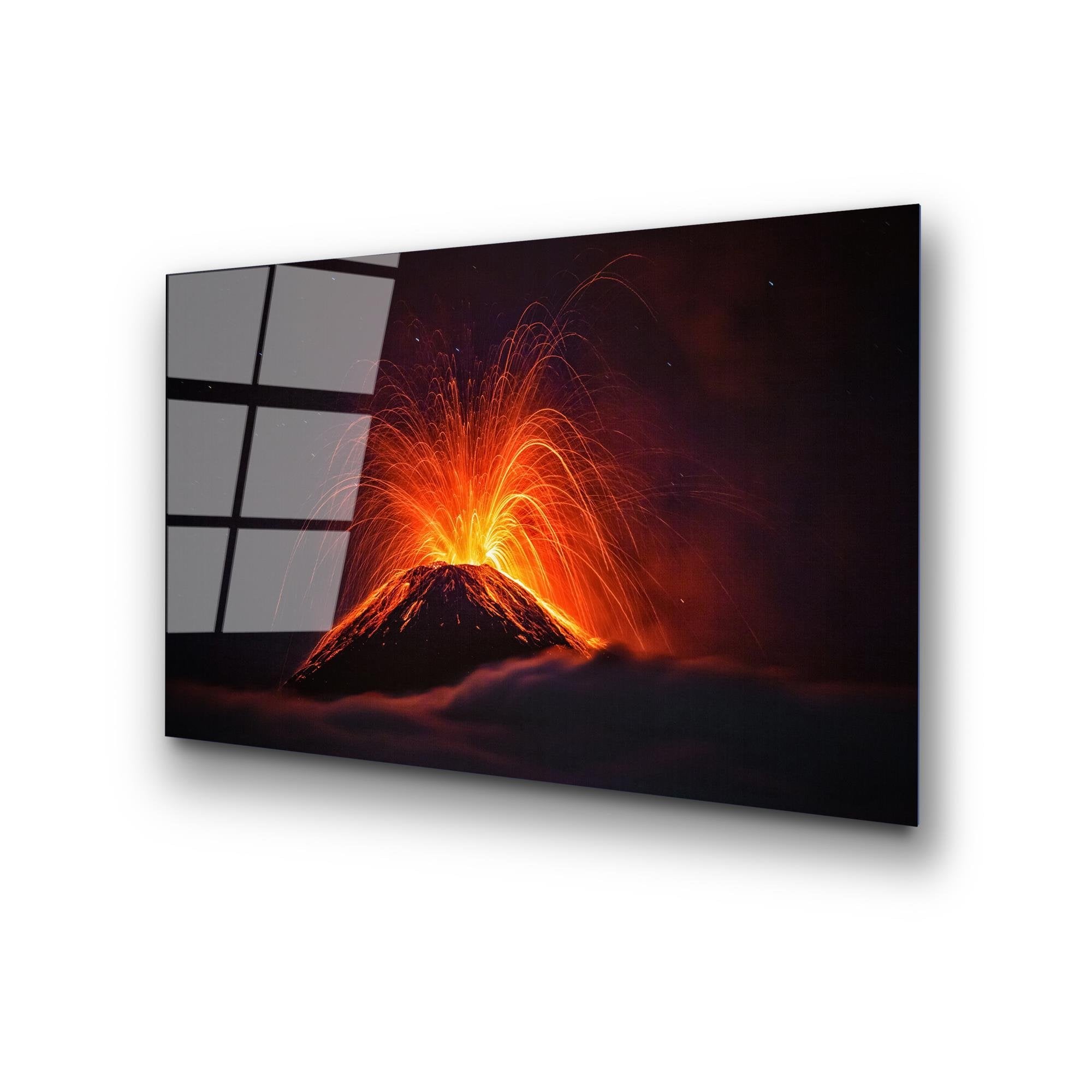 UV-311 Baskılı Cam Dikdörtgen Duvar Tablosu | ByLamp