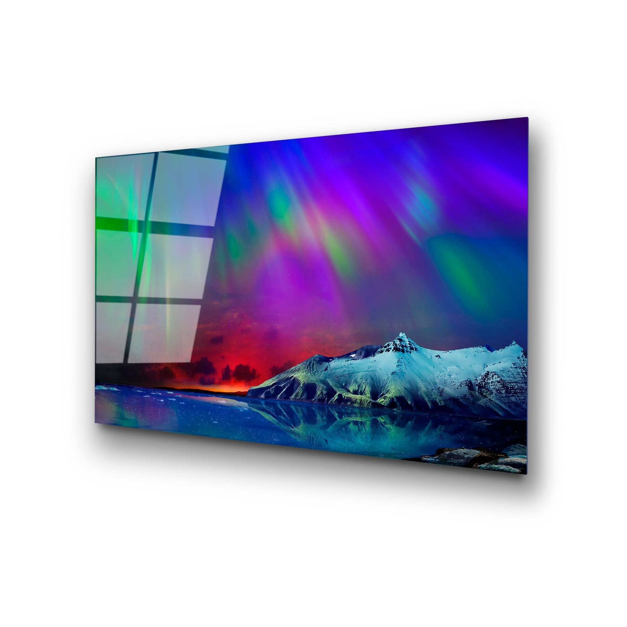 UV-314 Baskılı Cam Dikdörtgen Duvar Tablosu | ByLamp