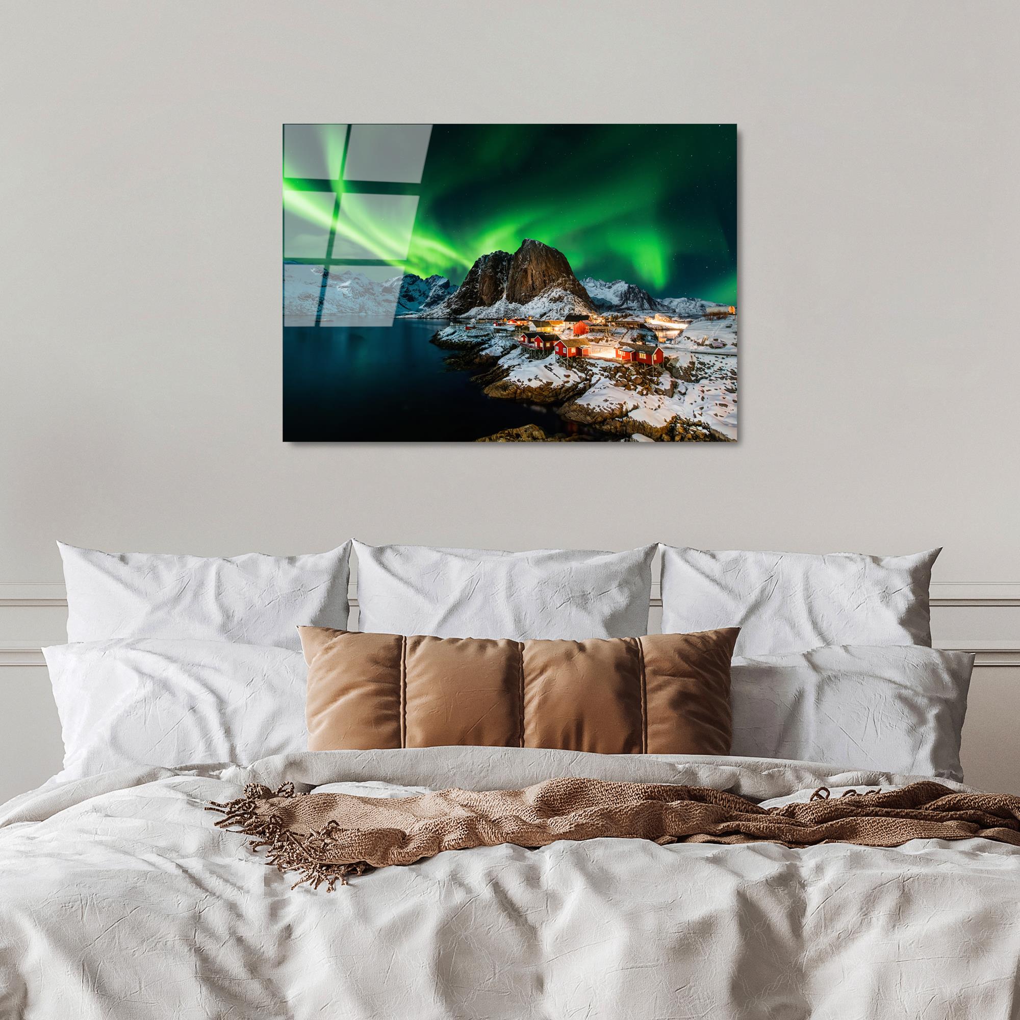 UV-317 Baskılı Cam Dikdörtgen Duvar Tablosu | ByLamp