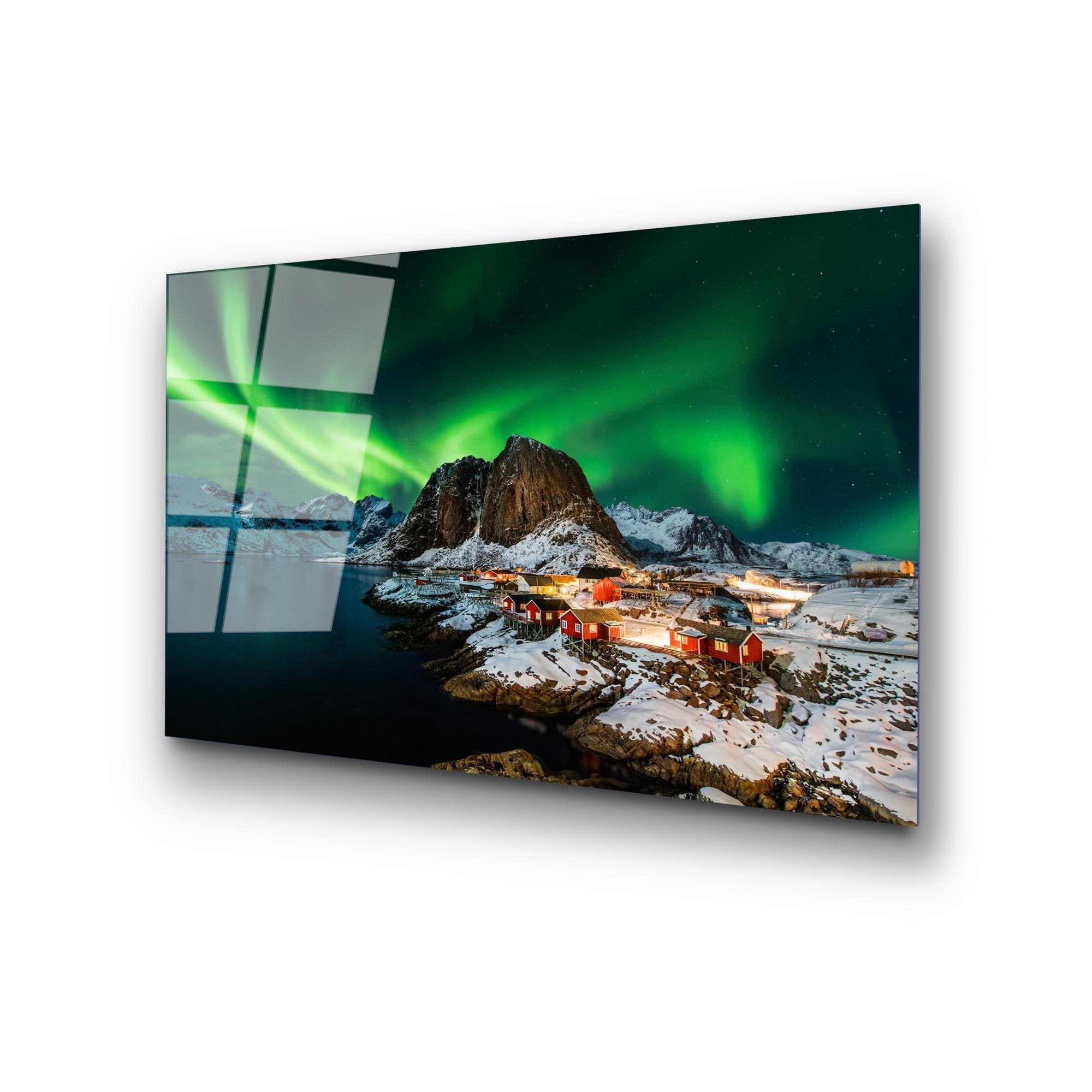 UV-317 Baskılı Cam Dikdörtgen Duvar Tablosu | ByLamp