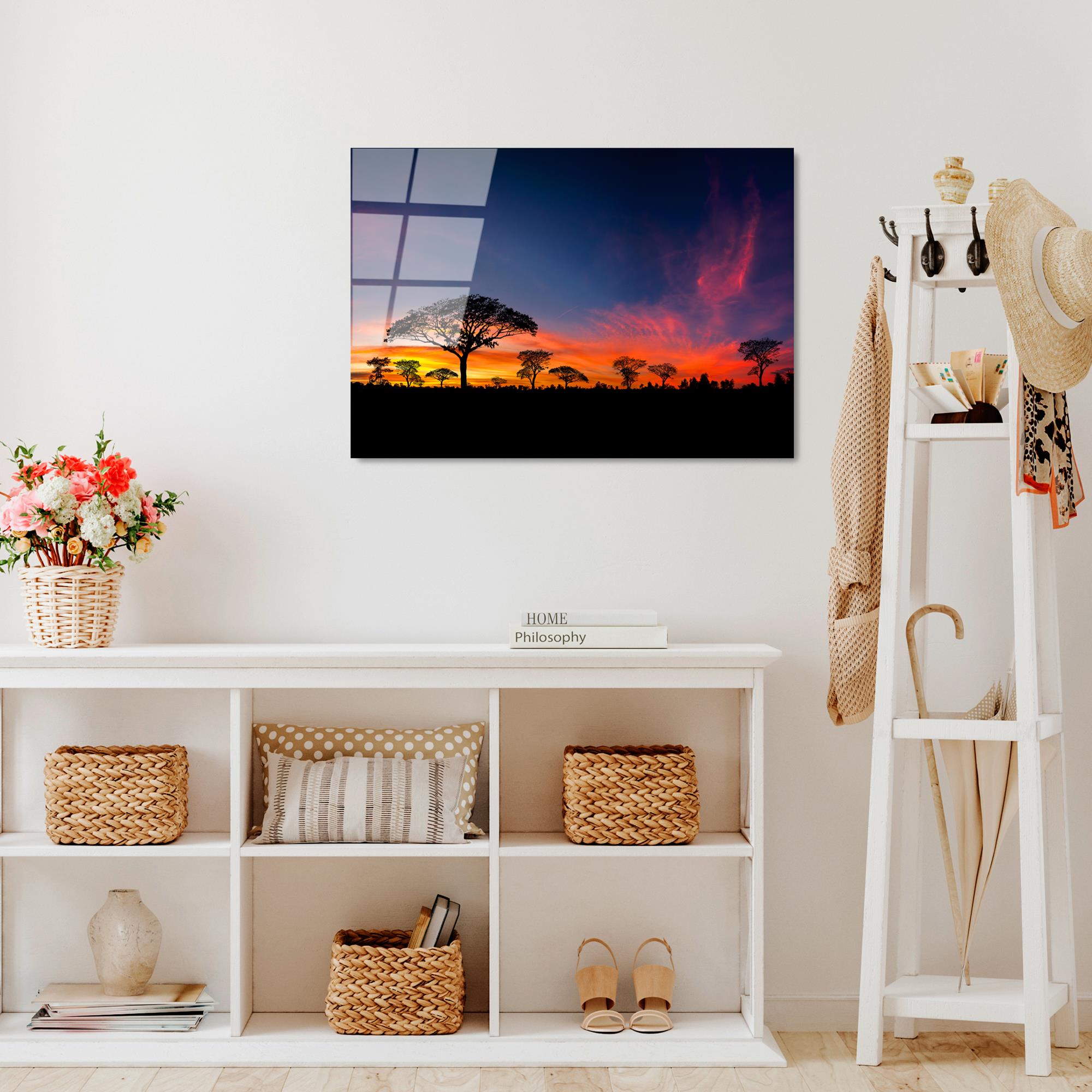 UV-320 Baskılı Cam Dikdörtgen Duvar Tablosu | ByLamp