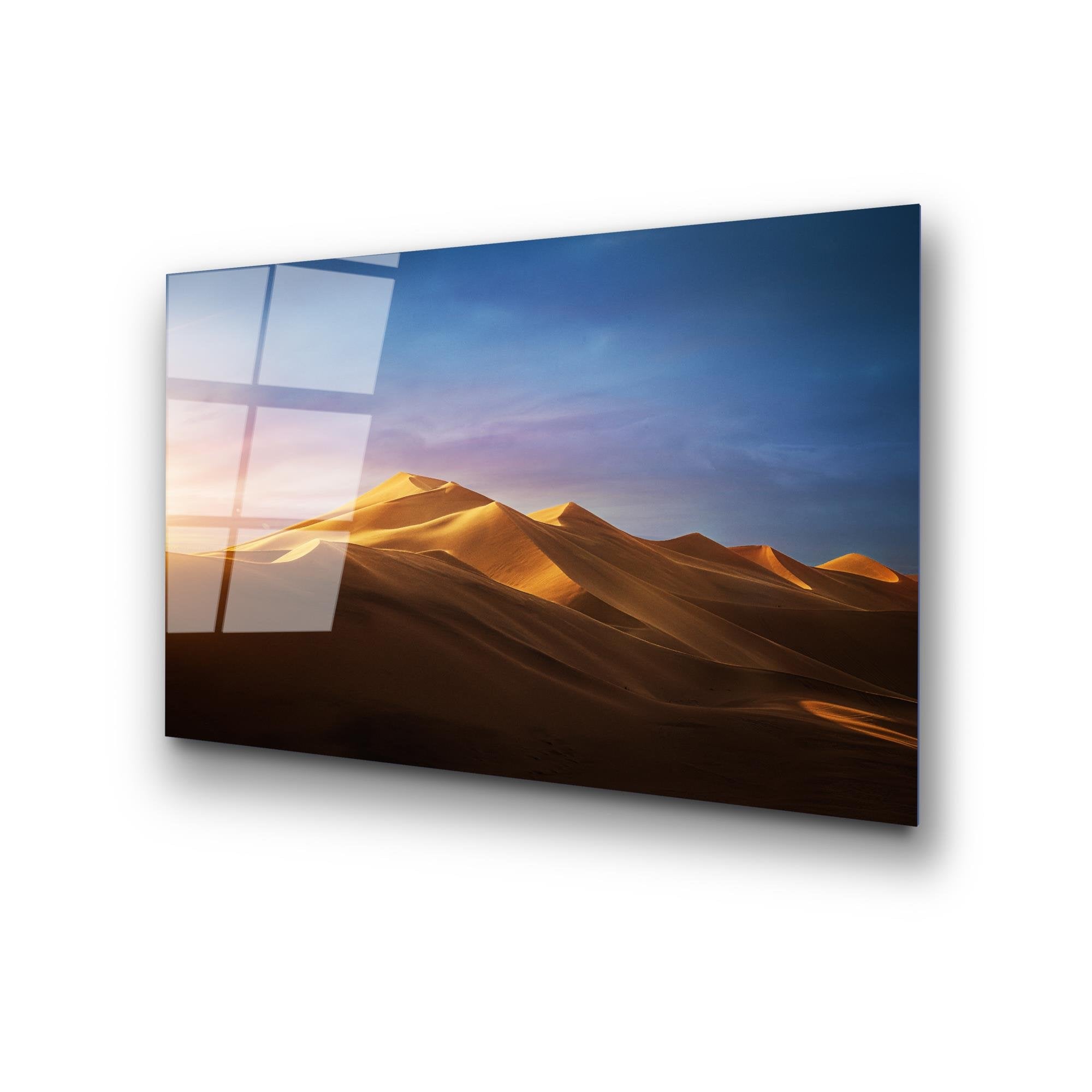 UV-322 Baskılı Cam Dikdörtgen Duvar Tablosu | ByLamp