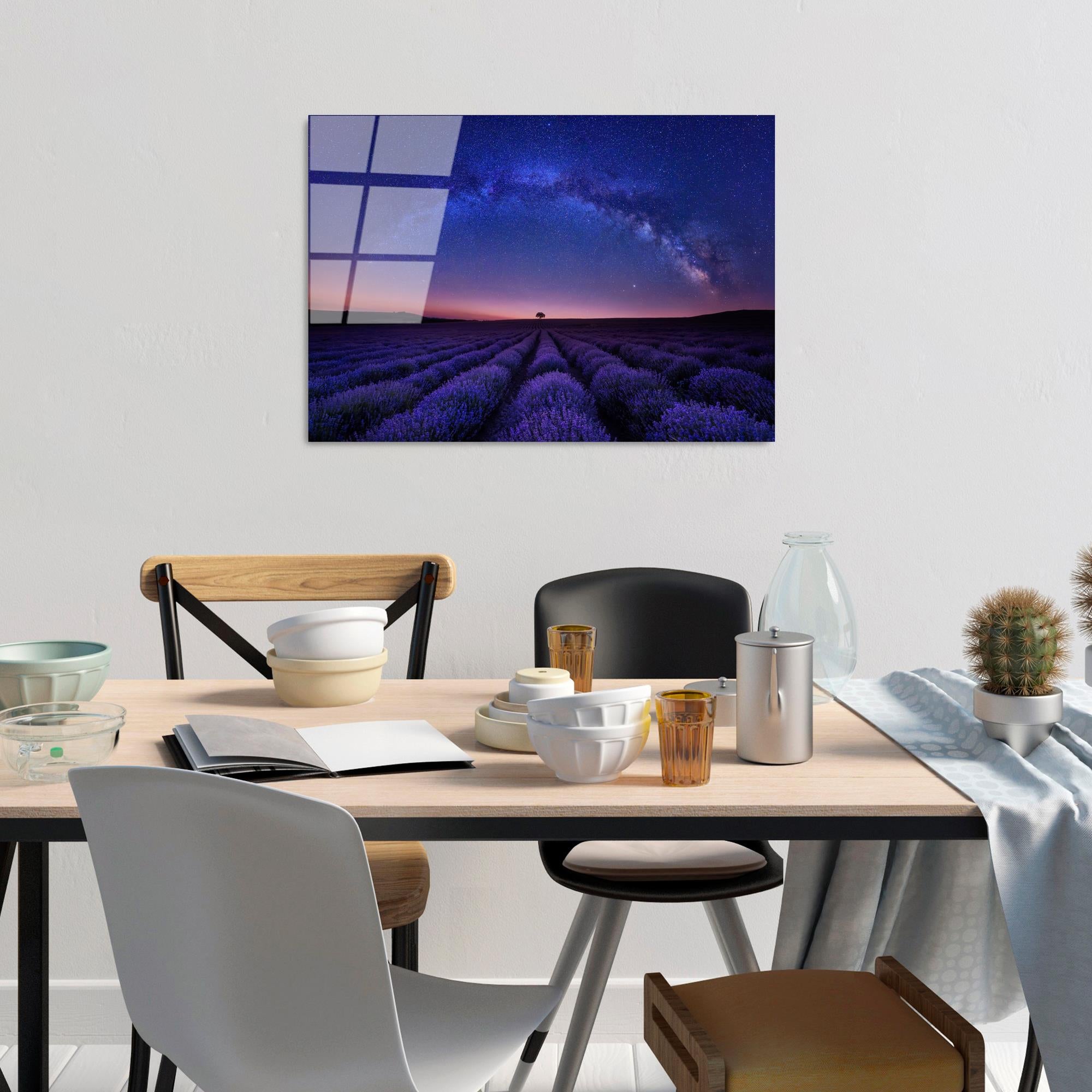 UV-323 Baskılı Cam Dikdörtgen Duvar Tablosu | ByLamp