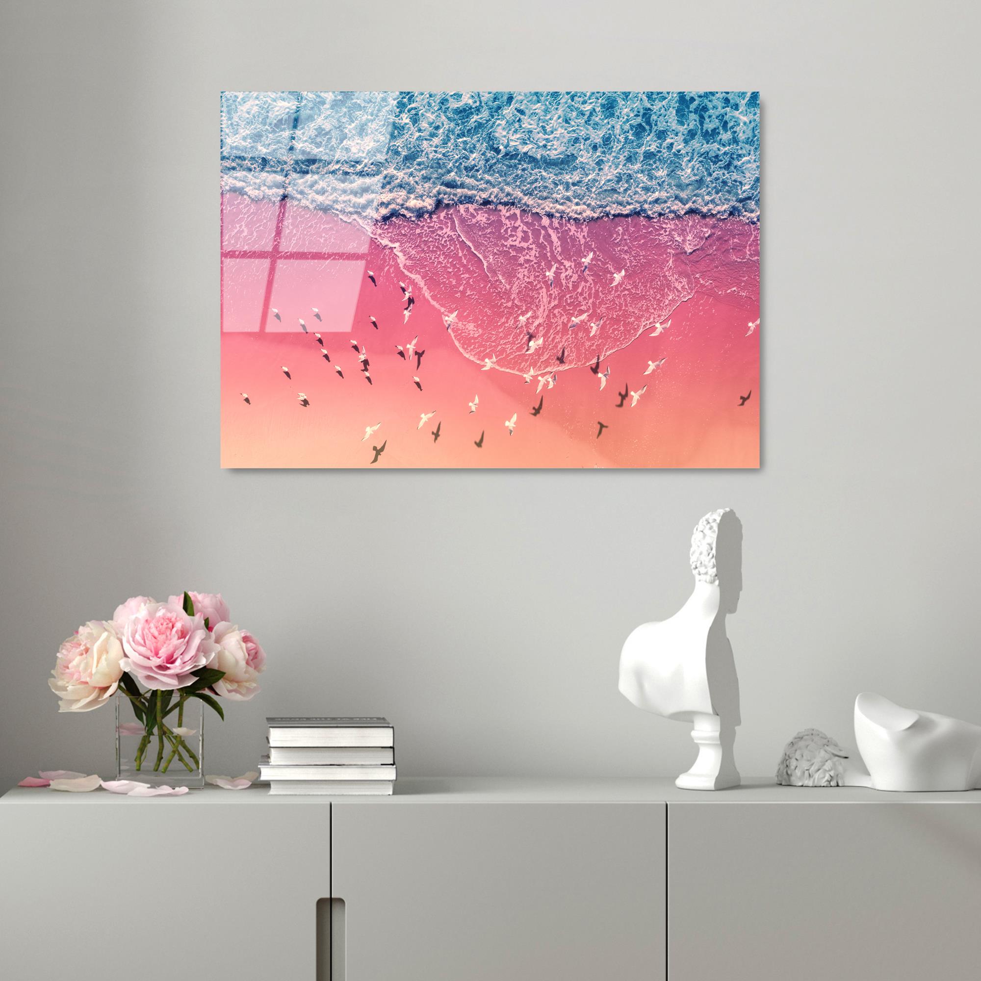 UV-328 Baskılı Cam Dikdörtgen Duvar Tablosu | ByLamp