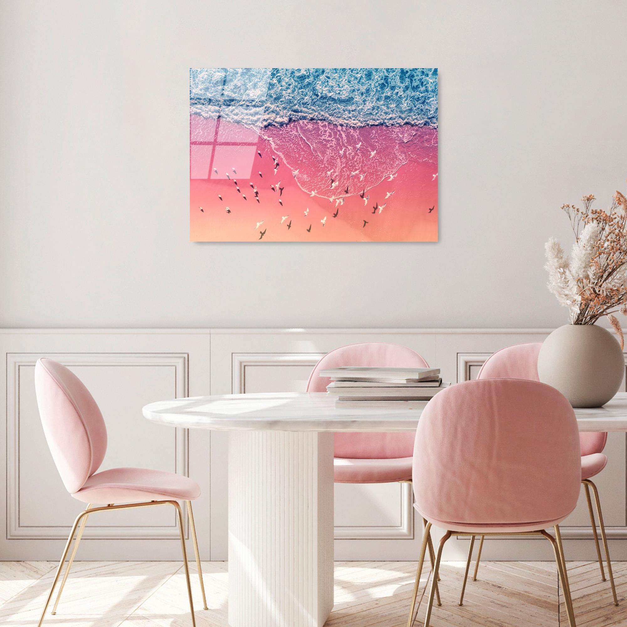 UV-328 Baskılı Cam Dikdörtgen Duvar Tablosu | ByLamp