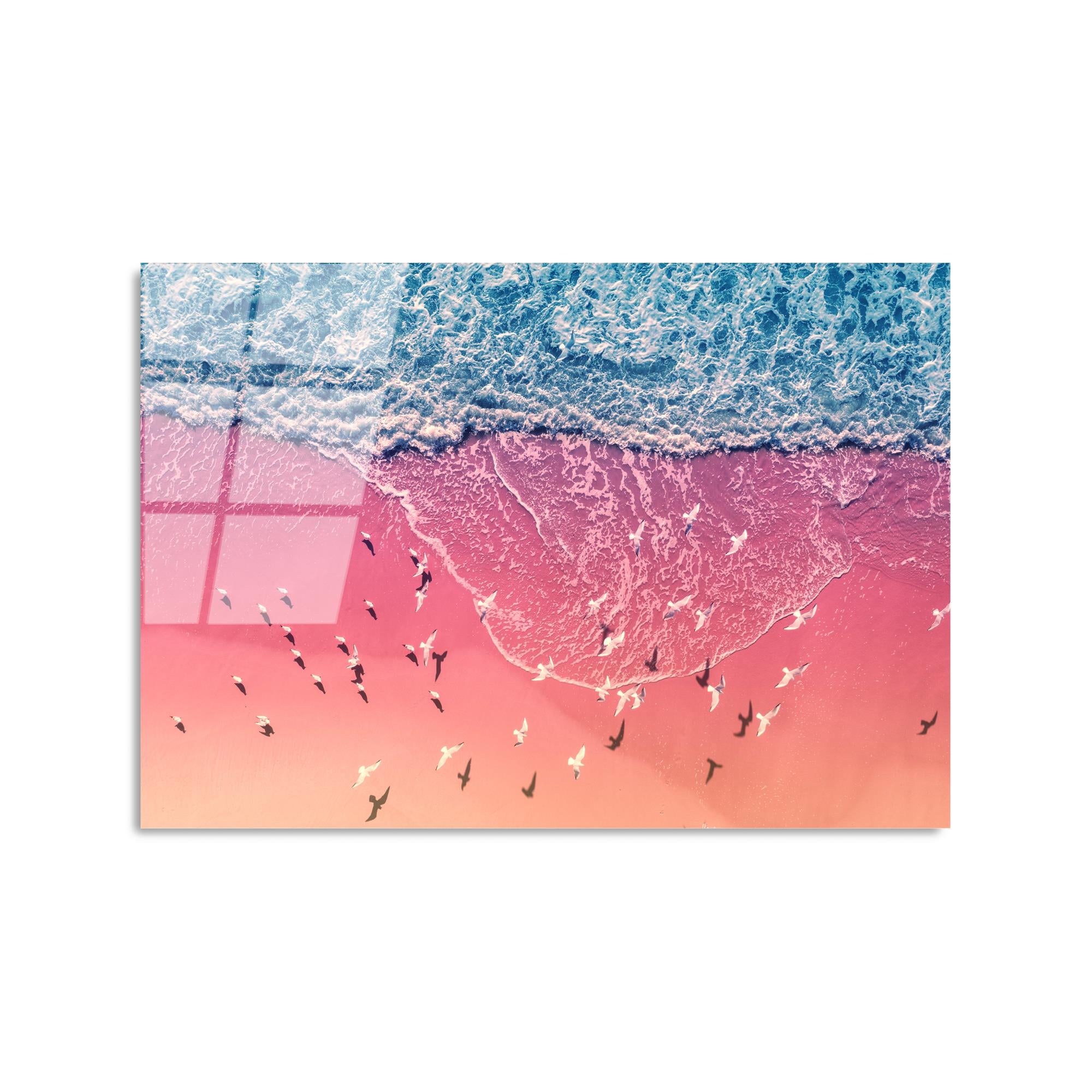 UV-328 Baskılı Cam Dikdörtgen Duvar Tablosu | ByLamp