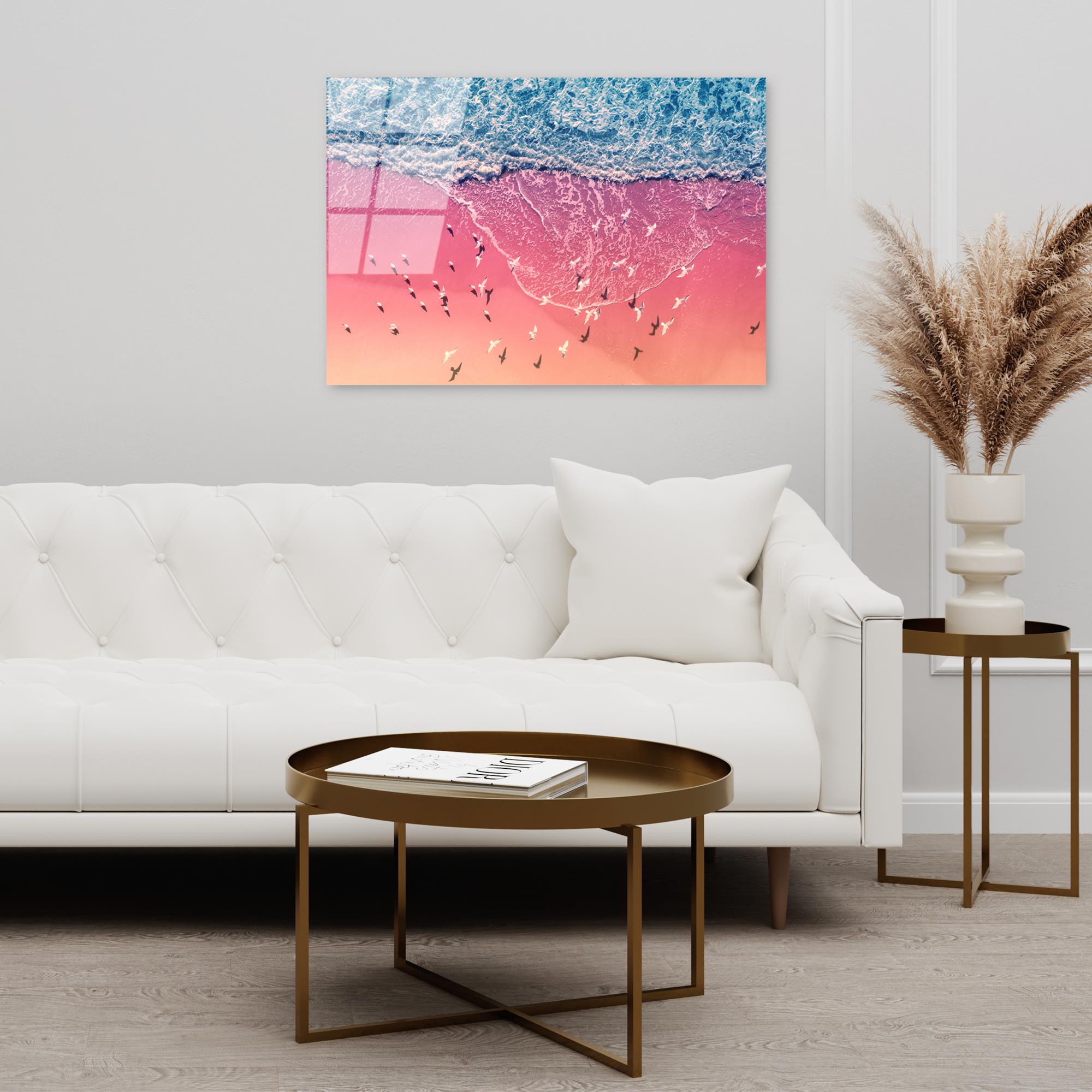 UV-328 Baskılı Cam Dikdörtgen Duvar Tablosu | ByLamp