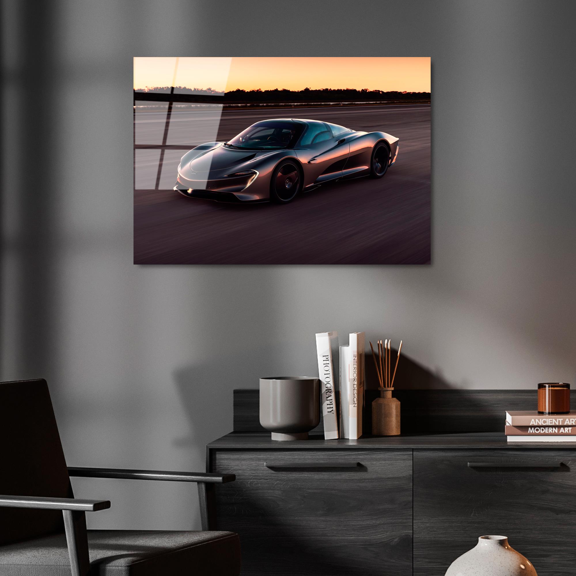 UV-333 Baskılı Cam Dikdörtgen Duvar Tablosu | ByLamp