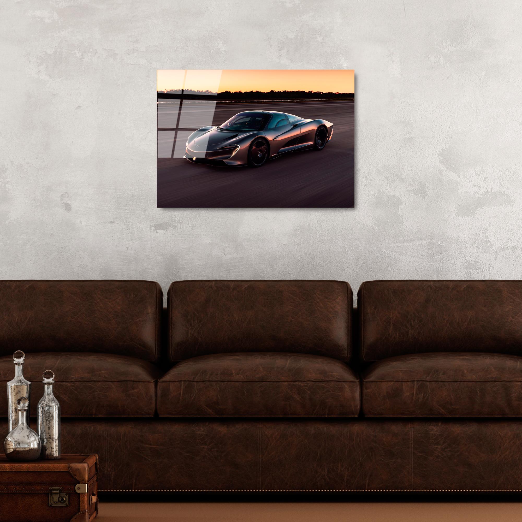 UV-333 Baskılı Cam Dikdörtgen Duvar Tablosu | ByLamp