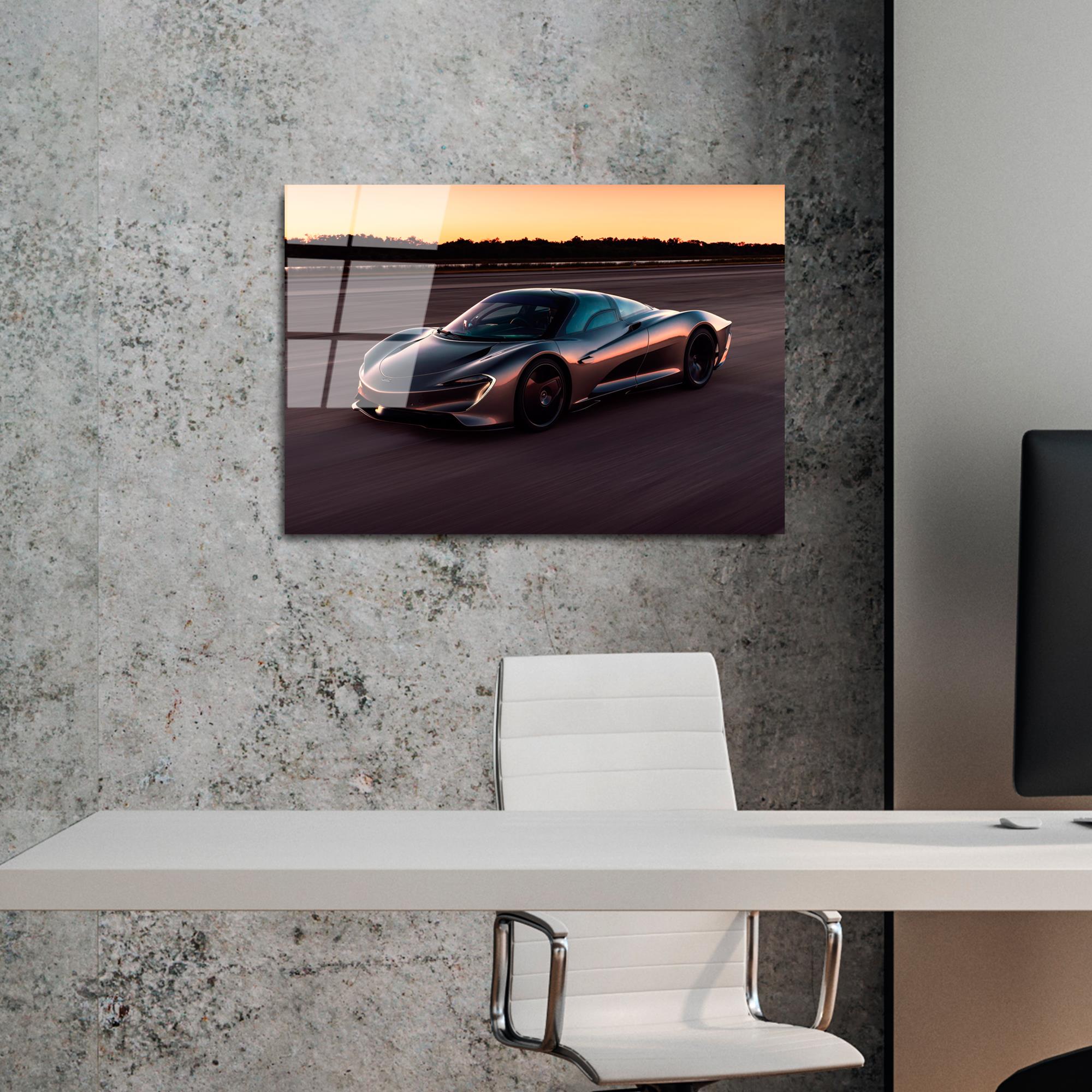 UV-333 Baskılı Cam Dikdörtgen Duvar Tablosu | ByLamp