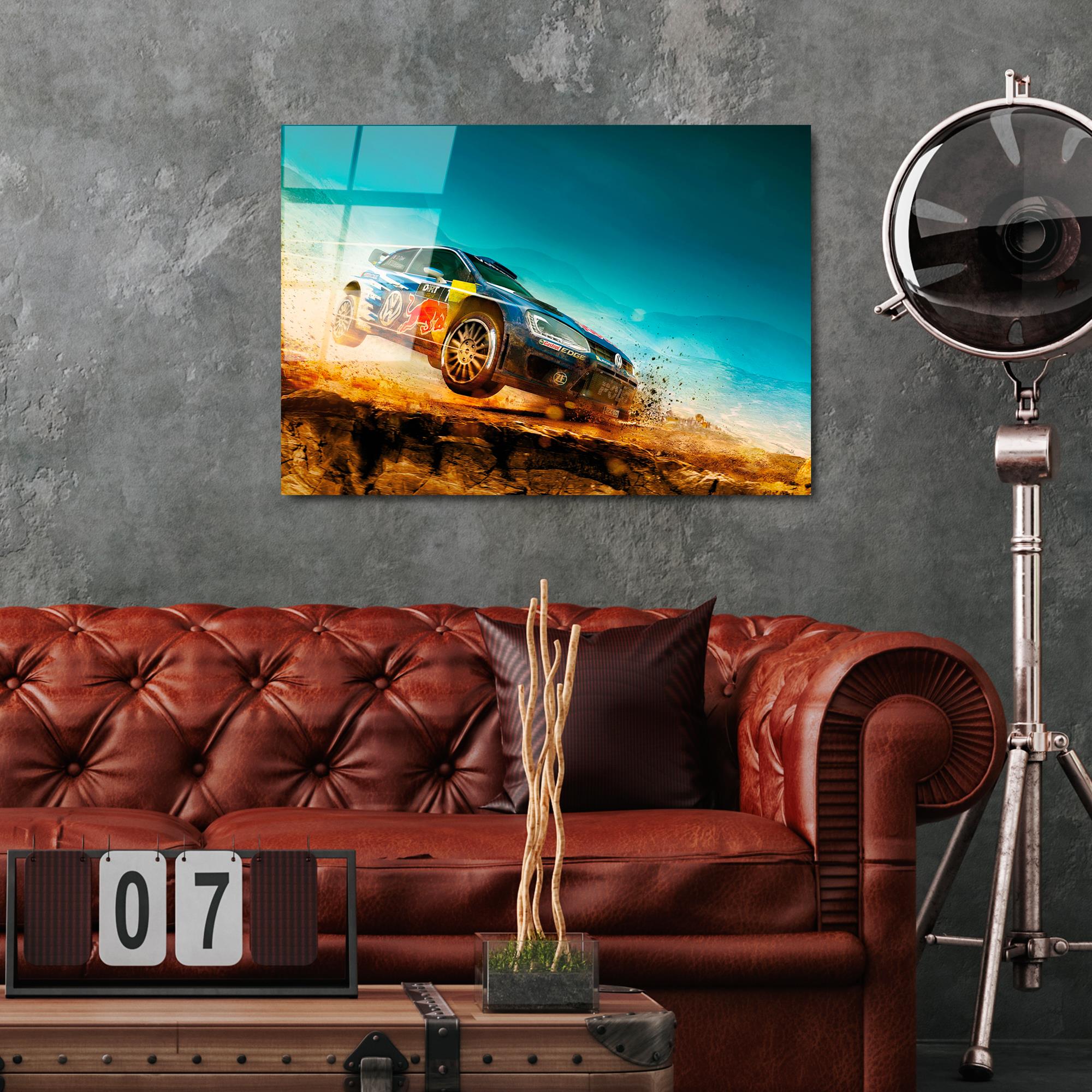 UV-334 Baskılı Cam Dikdörtgen Duvar Tablosu | ByLamp