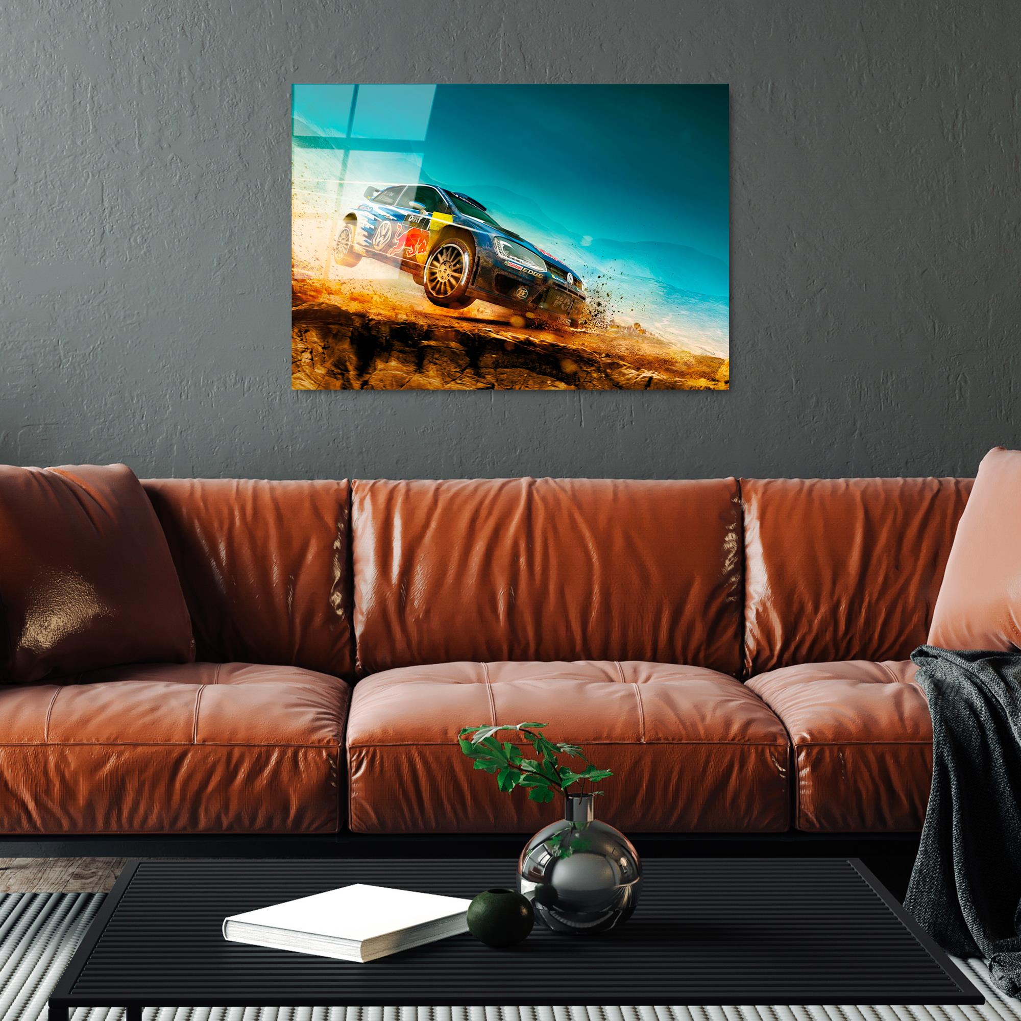 UV-334 Baskılı Cam Dikdörtgen Duvar Tablosu | ByLamp