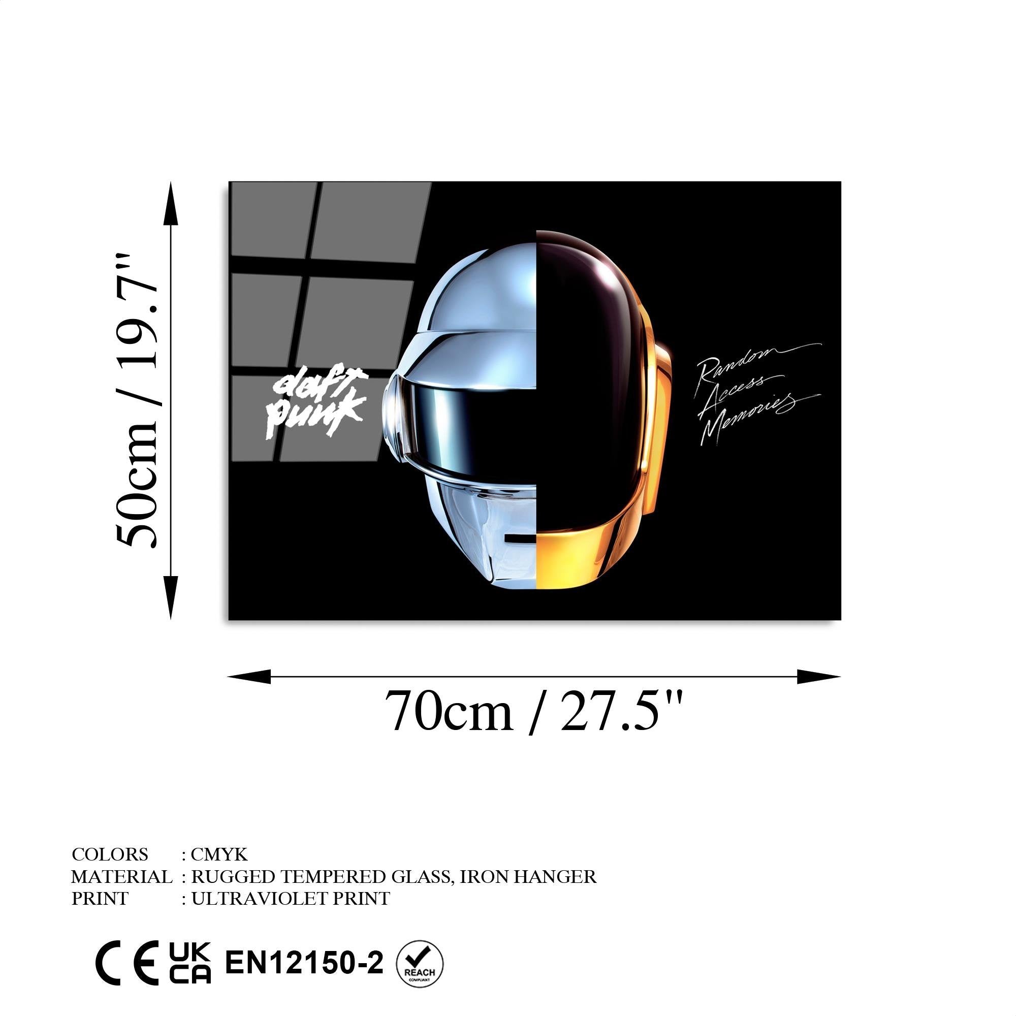 UV-335 Baskılı Cam Dikdörtgen Duvar Tablosu | ByLamp