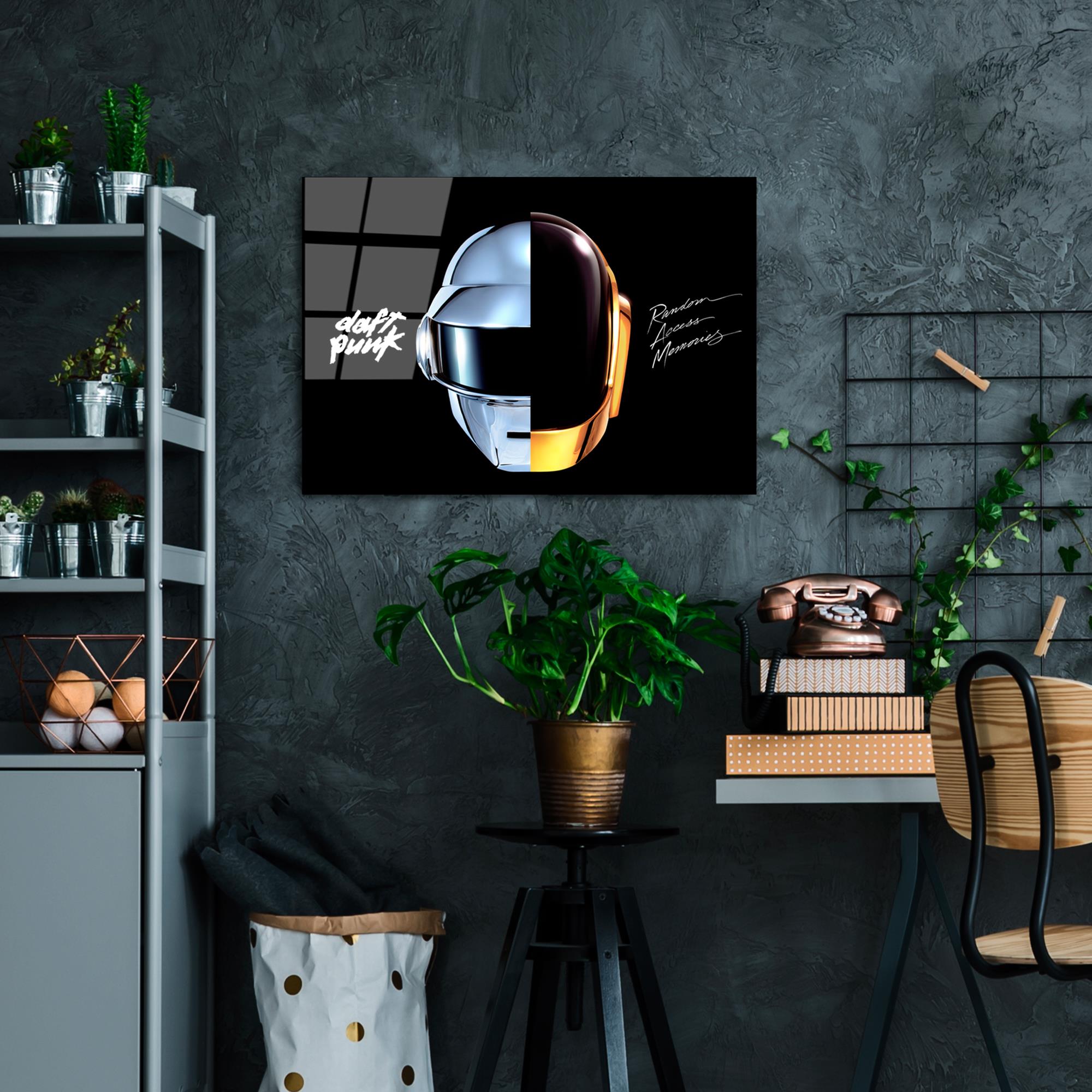 UV-335 Baskılı Cam Dikdörtgen Duvar Tablosu | ByLamp