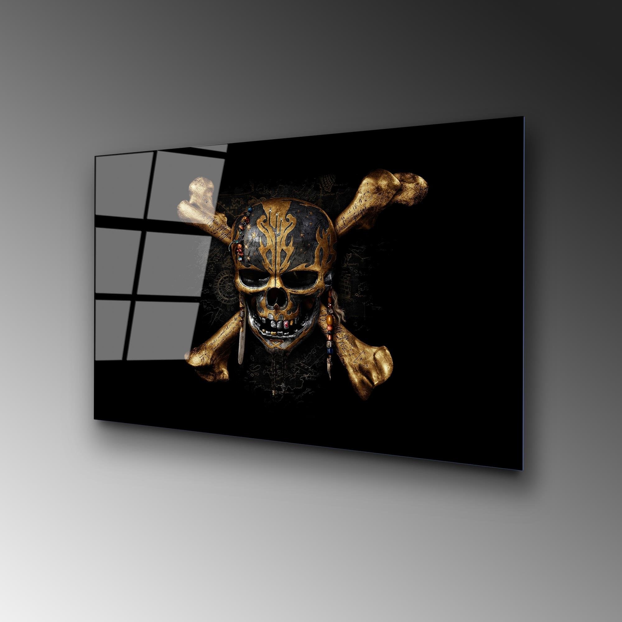 UV-336 Baskılı Cam Dikdörtgen Duvar Tablosu | ByLamp