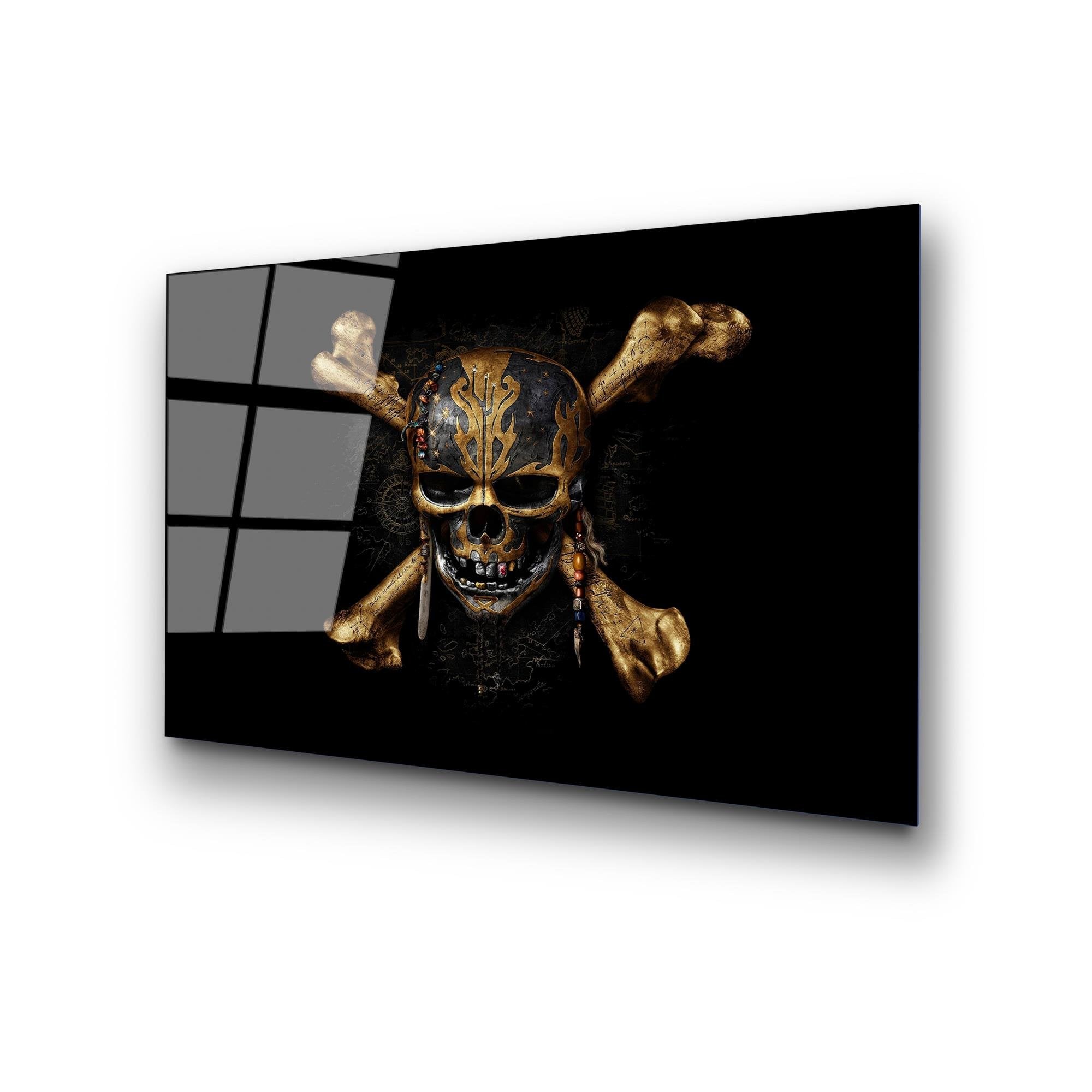 UV-336 Baskılı Cam Dikdörtgen Duvar Tablosu | ByLamp