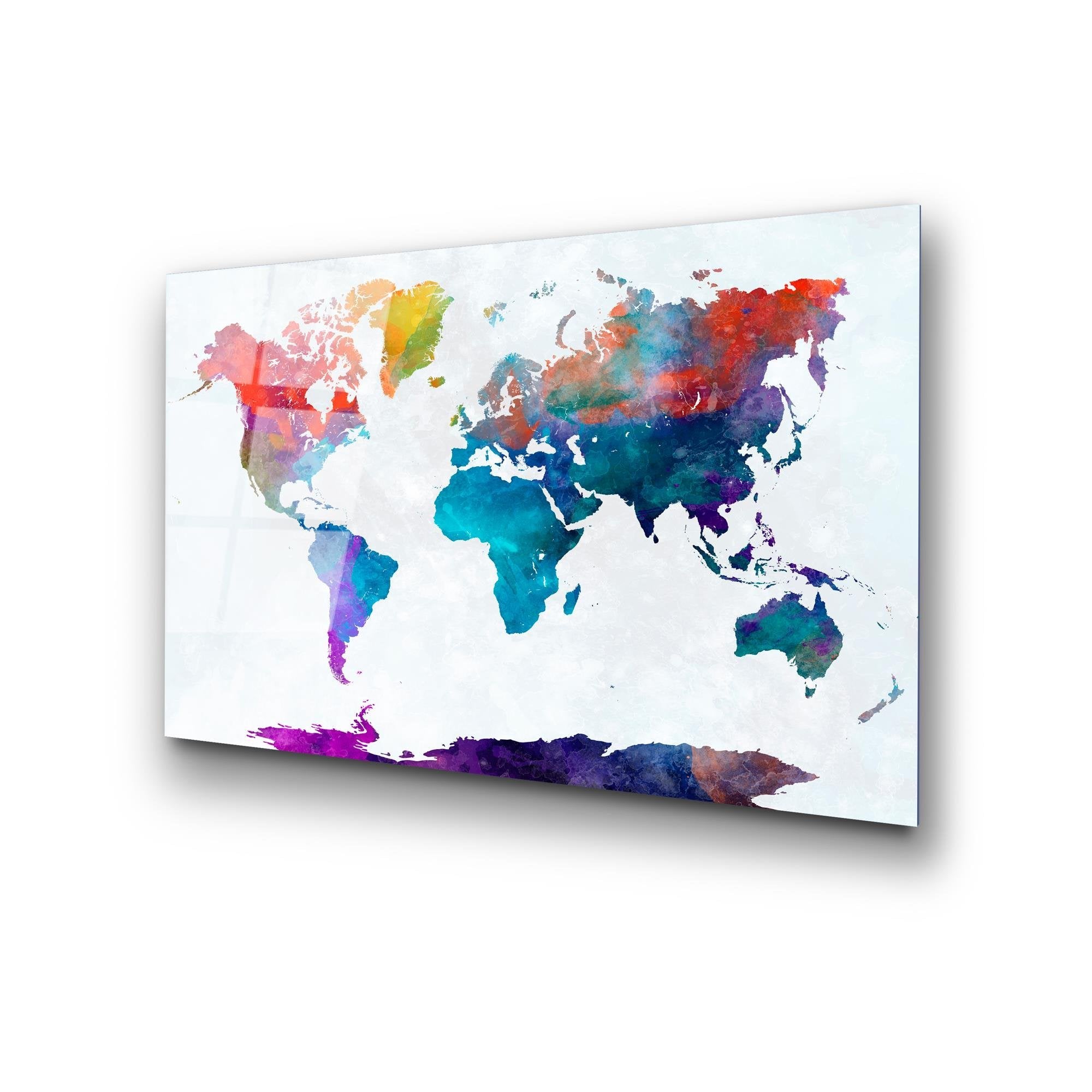 UV-340 Baskılı Cam Dikdörtgen Duvar Tablosu | ByLamp