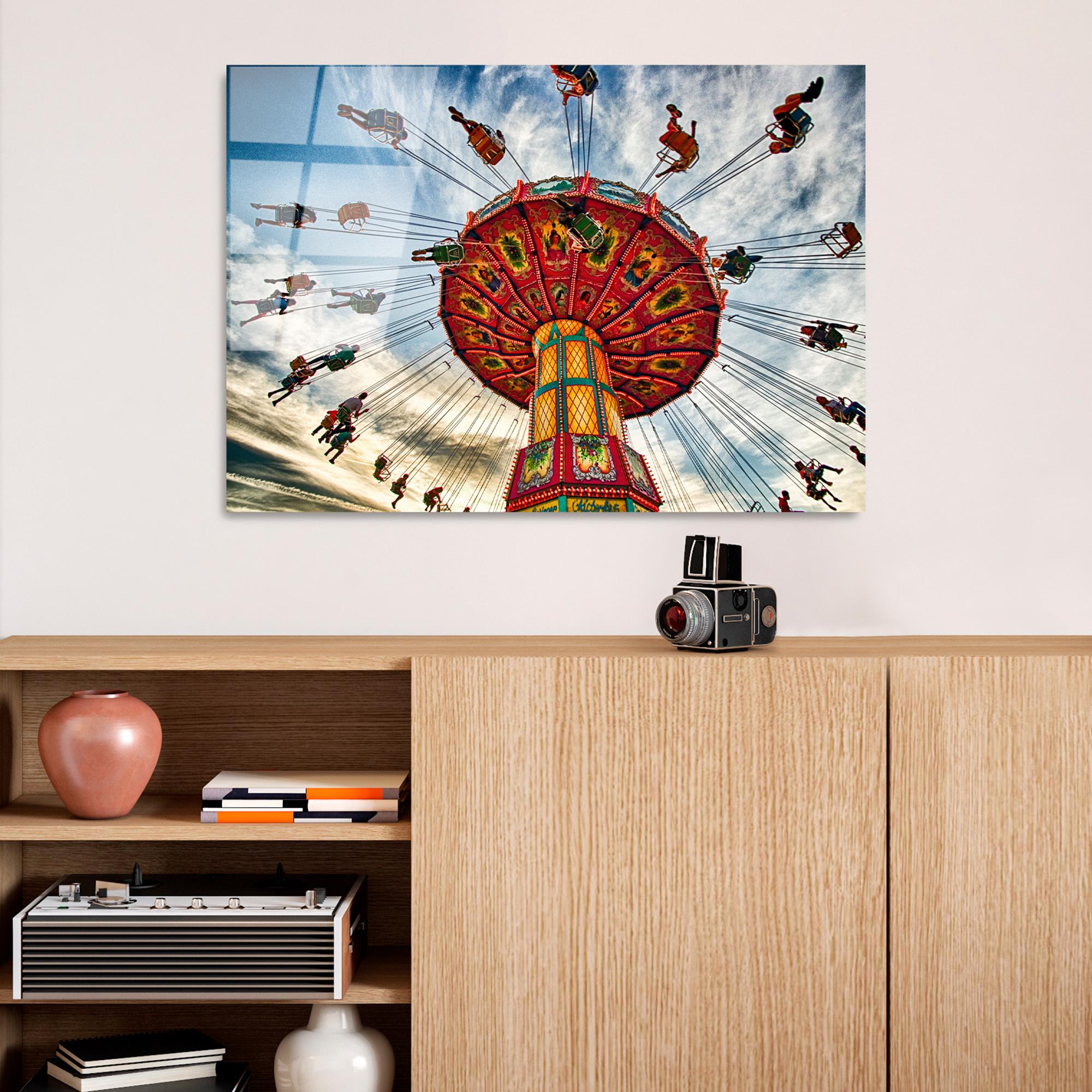 UV-347 Baskılı Cam Dikdörtgen Duvar Tablosu | ByLamp